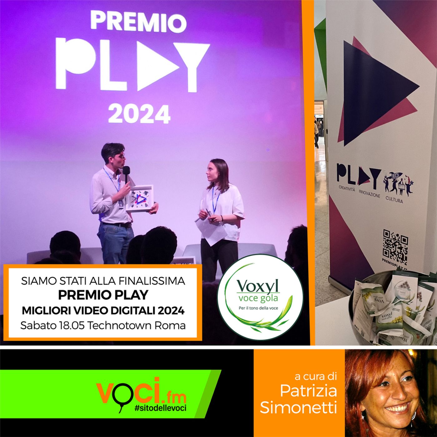 VOCI.fm al Premio Play 2024 - clicca PLAY e ascolta lo speciale episode artwork