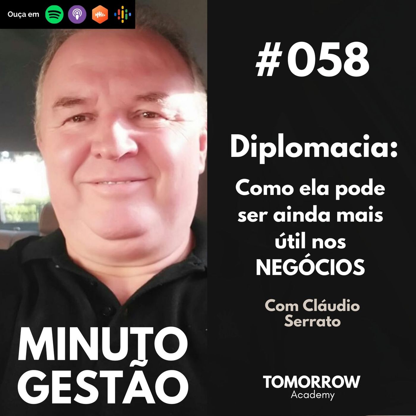 #058 - Diplomacia: Como ela pode ser ainda mais útil nos NEGÓCIOS episode artwork