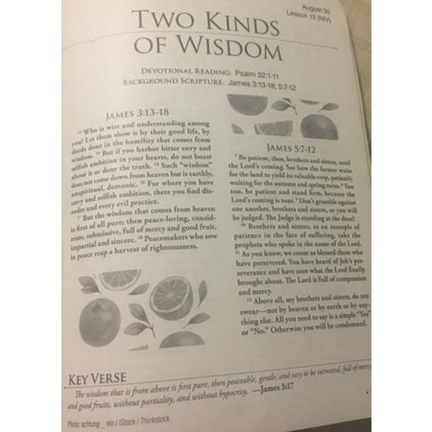 SUNDAY SCHOOL LESSON AUG. 30  Two Kinds of Wisdom Wise Up episode artwork