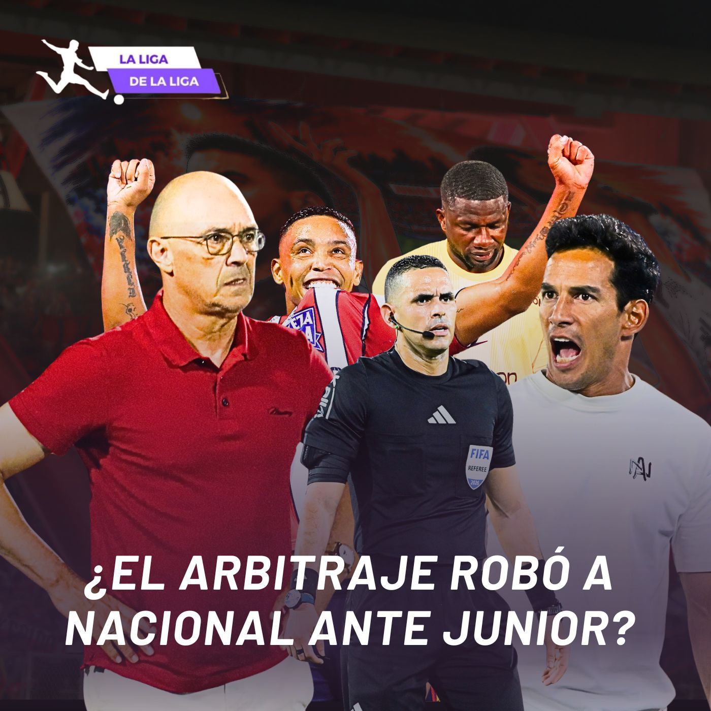¿EL ARBITRAJE ROBÓ A NACIONAL ANTE JUNIOR?