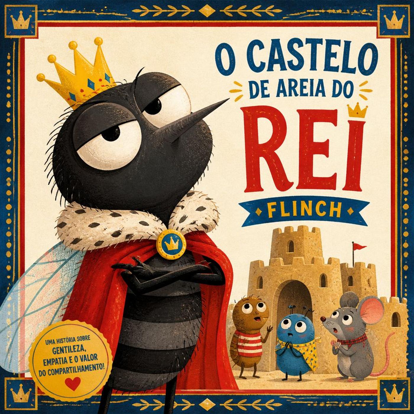 A Mosca Flinch e o Castelo de Areia ｜【Fábula】 episode artwork