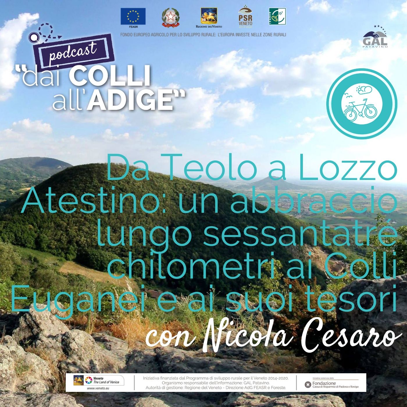 In viaggio dai Colli Euganei all\'Adige