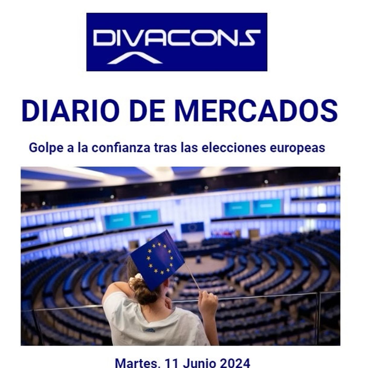 PODCAST en abierto DIARIO DE MERCADOS Martes 11 Junio episode artwork