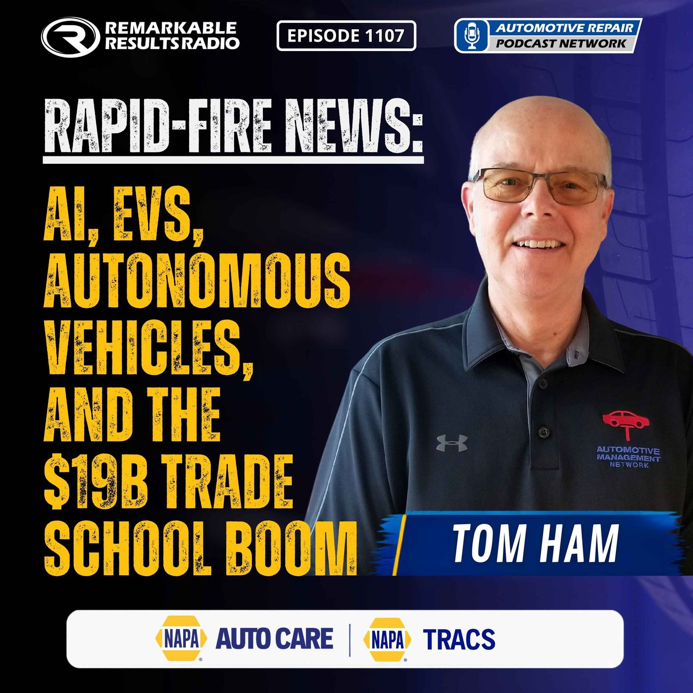 Rapid-Fire Automotive News: AI, EVs, Autonomous Vehicles, and the $19B Trade School Boom [RR 1107] episode artwork