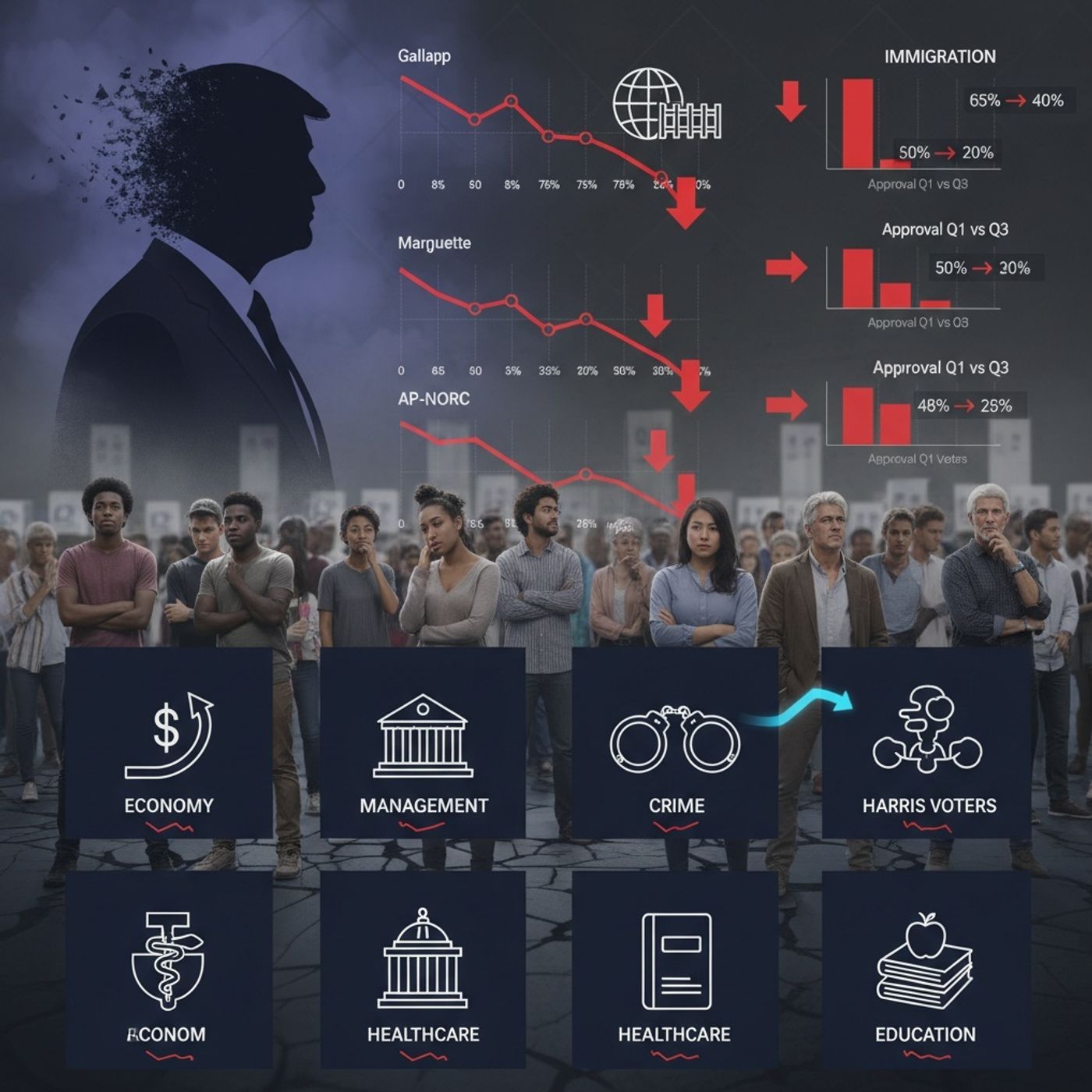 Fading Intensity: GOP Enthusiasm Wanes"