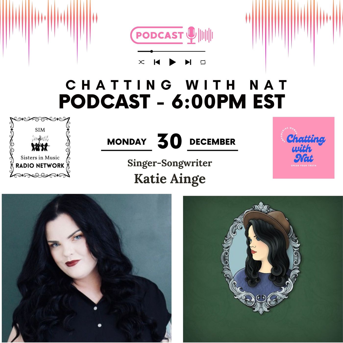 Chatting with Nat - Singer-Songwriter Katie Ainge episode artwork