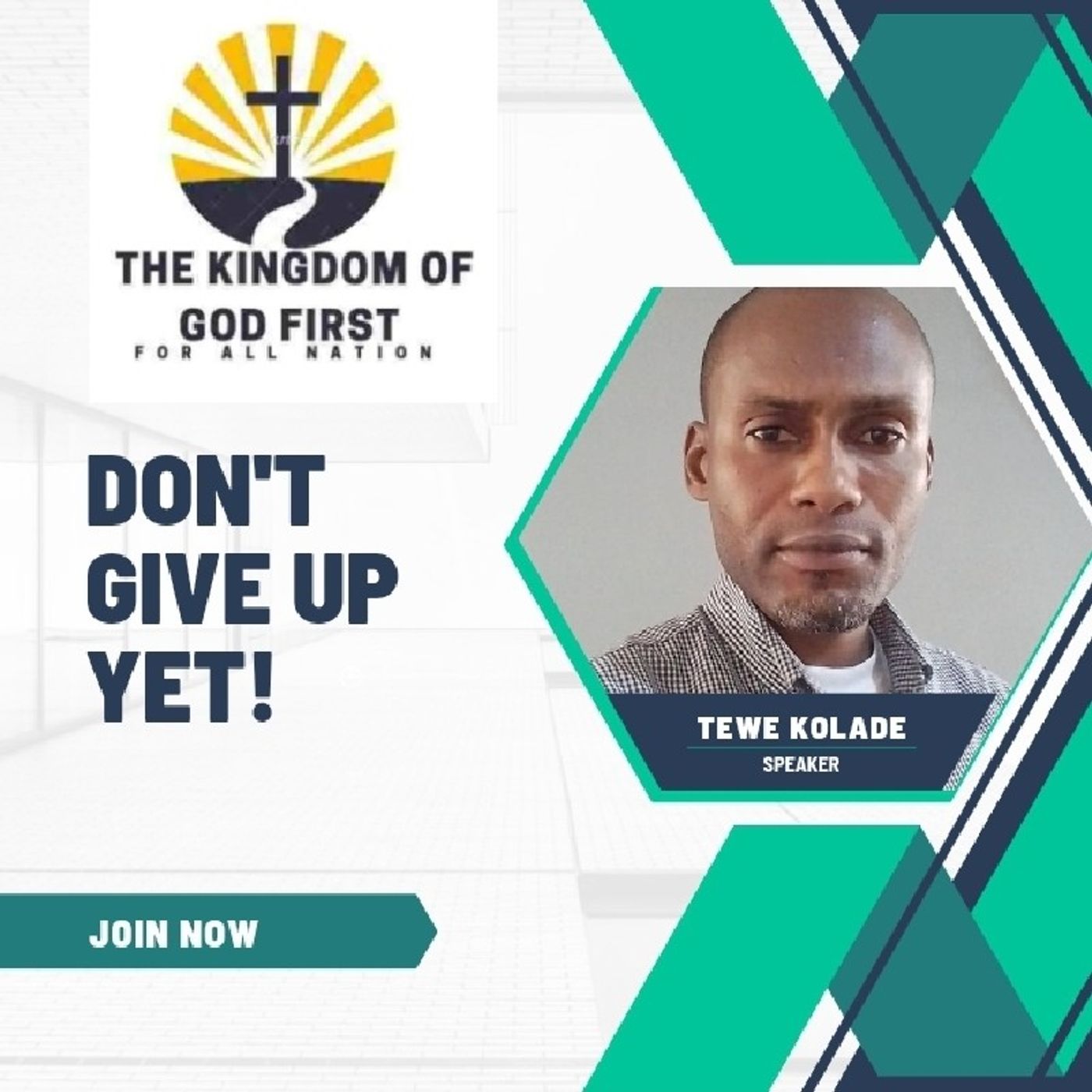 DON'T GIVE UP YET!