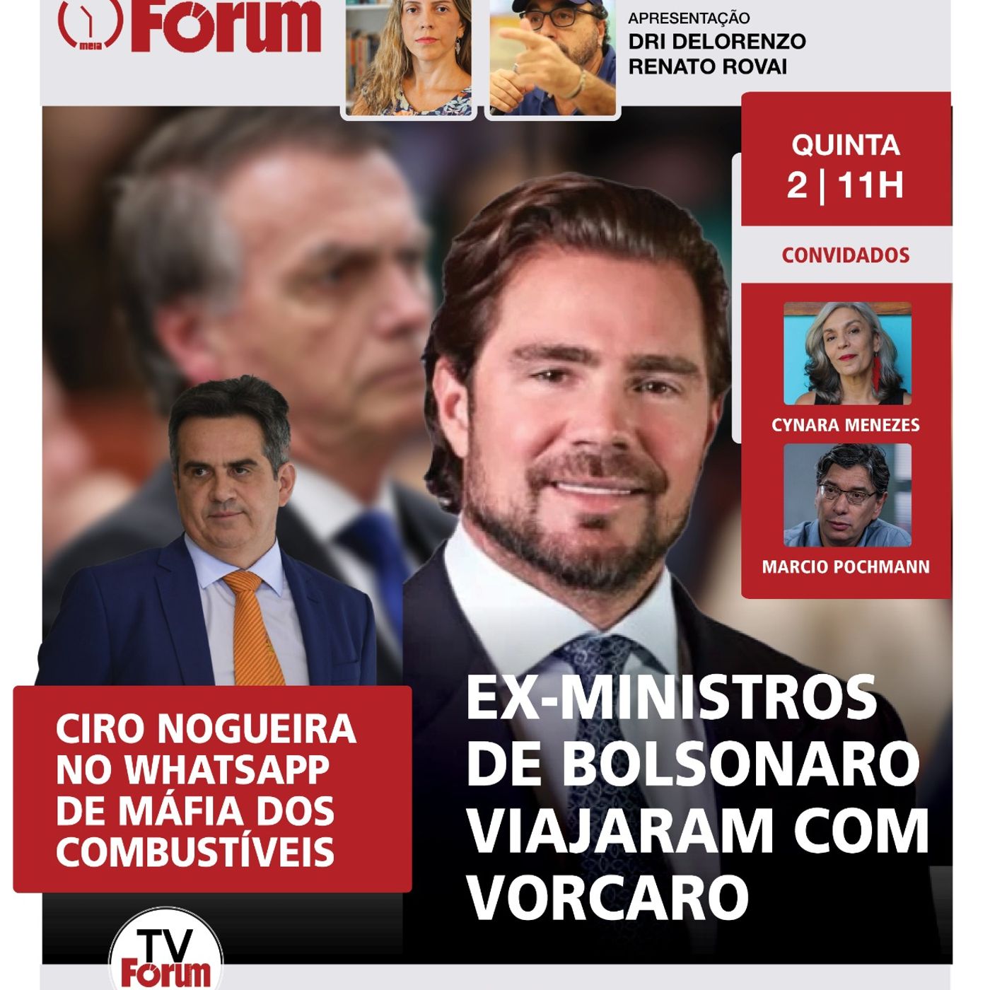 Ex-ministros de Bolsonaro com Vorcaro | Ciro Nogueira com máfia dos combustíveis| Trump contra o pix episode artwork