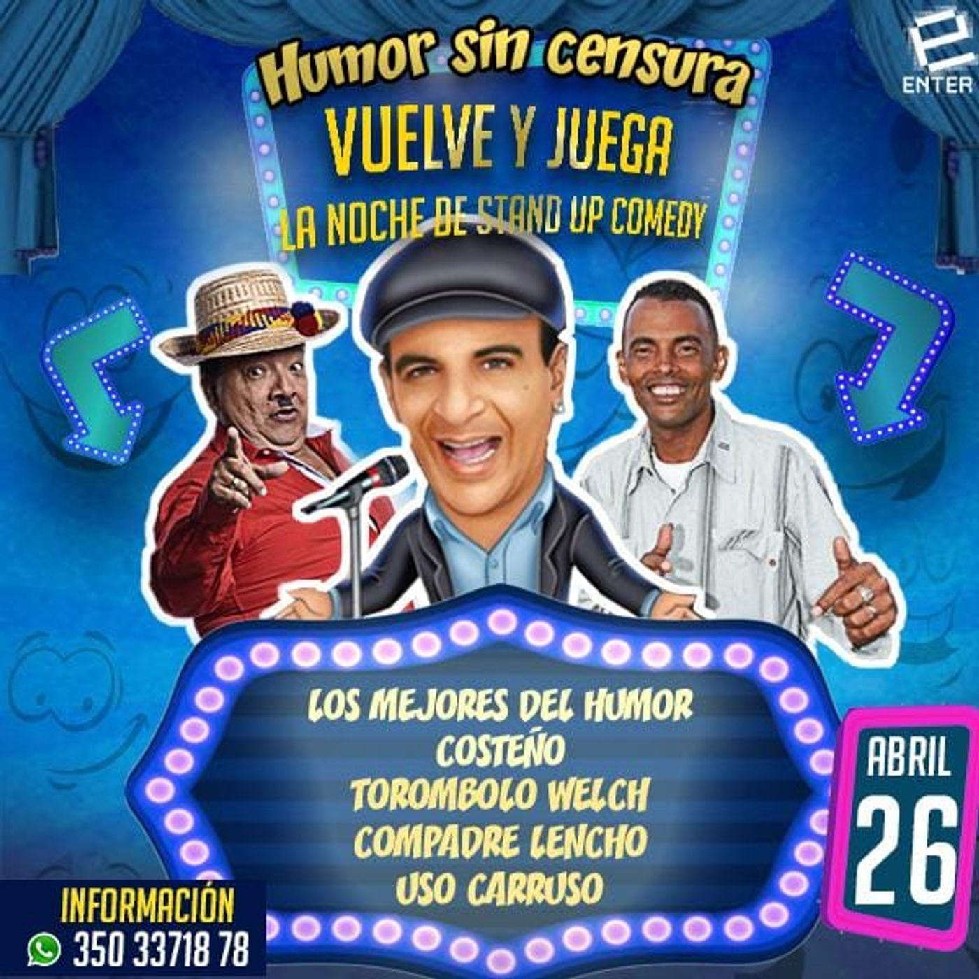 El show de Yeinz Bolaño Production Compa