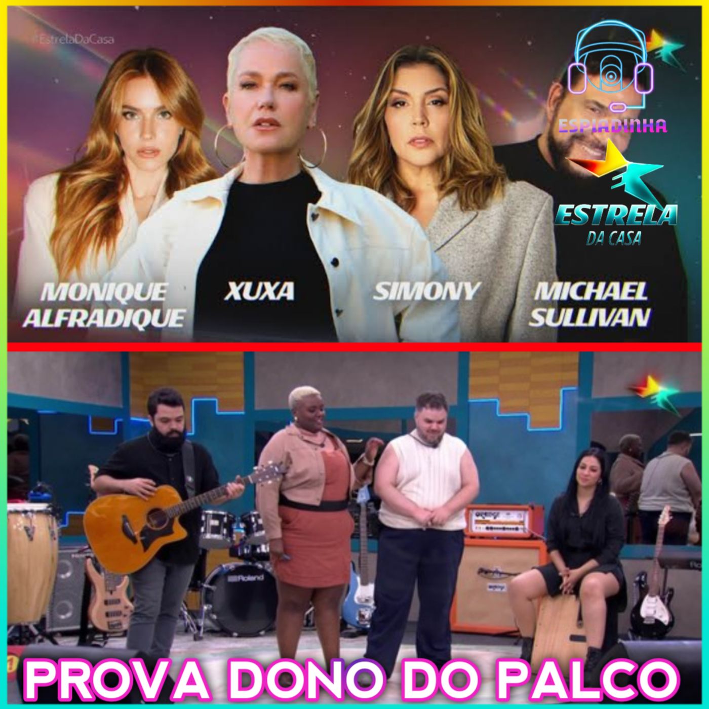 Desafio com música infantil + Grupo disputará Prova Dono do Palco | Estrela Da Casa 2