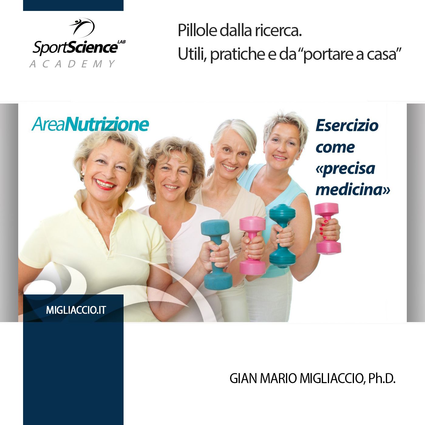 Esercizio fisico come medicina. episode artwork
