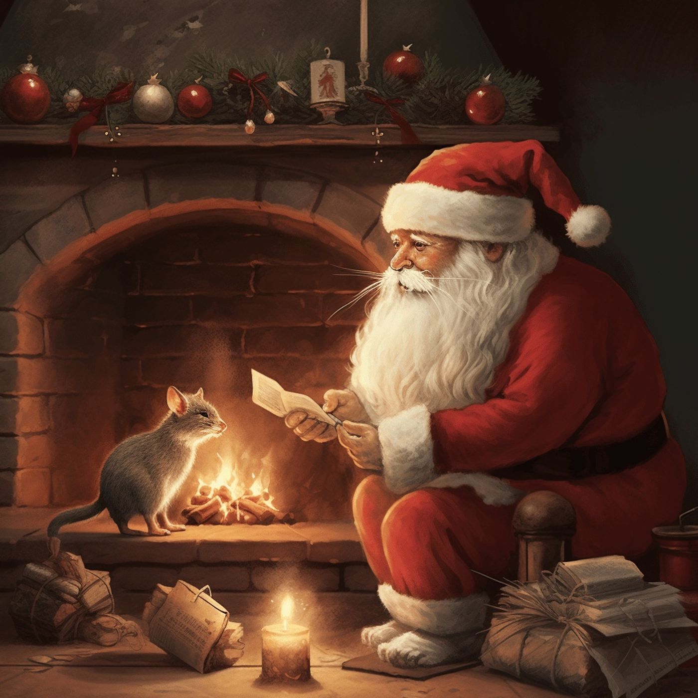 De kerstman en de muis | Korte Kerstverhalen voor Kinderen episode artwork