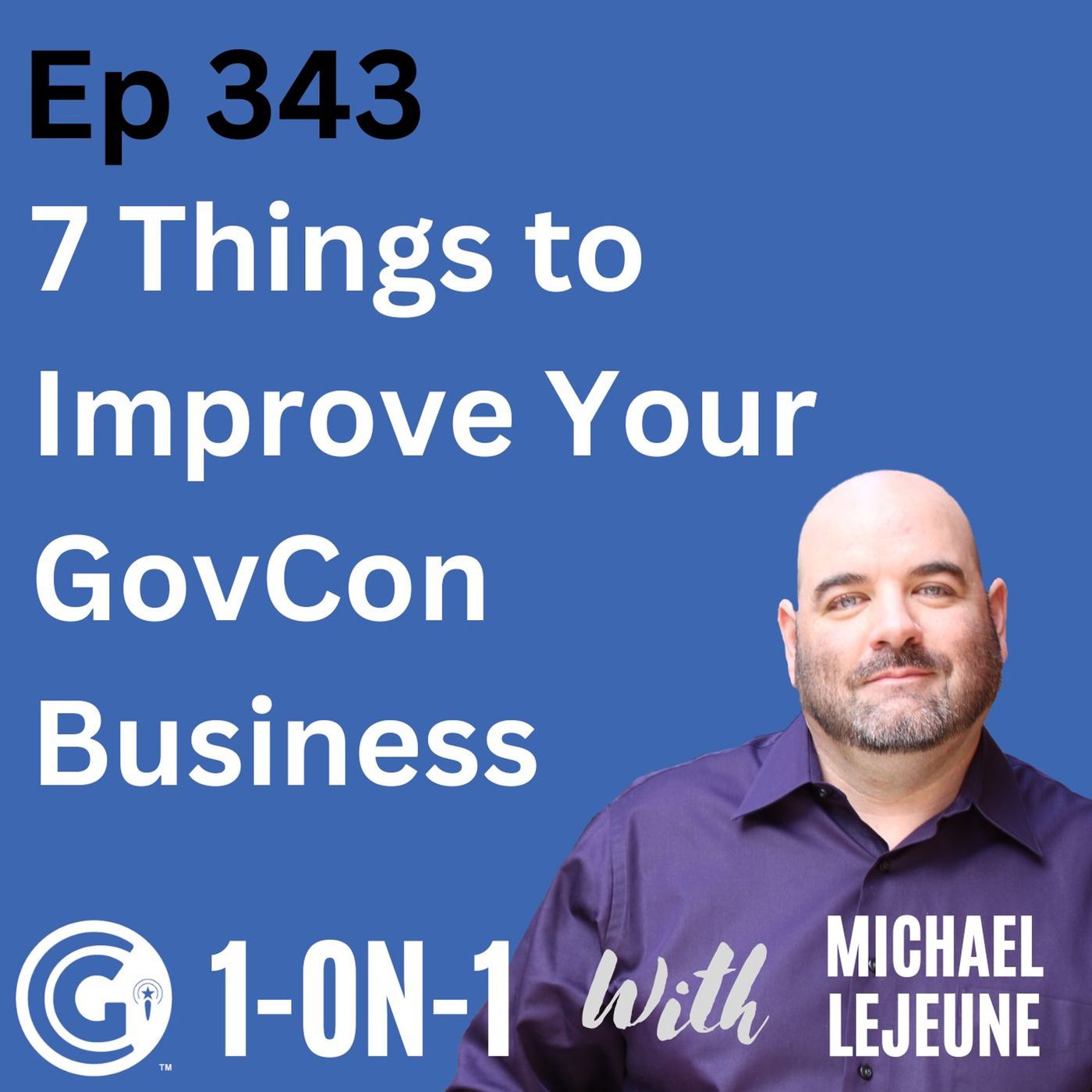 Ep 343: Things You Need To Improve In Your GovCon Business episode artwork