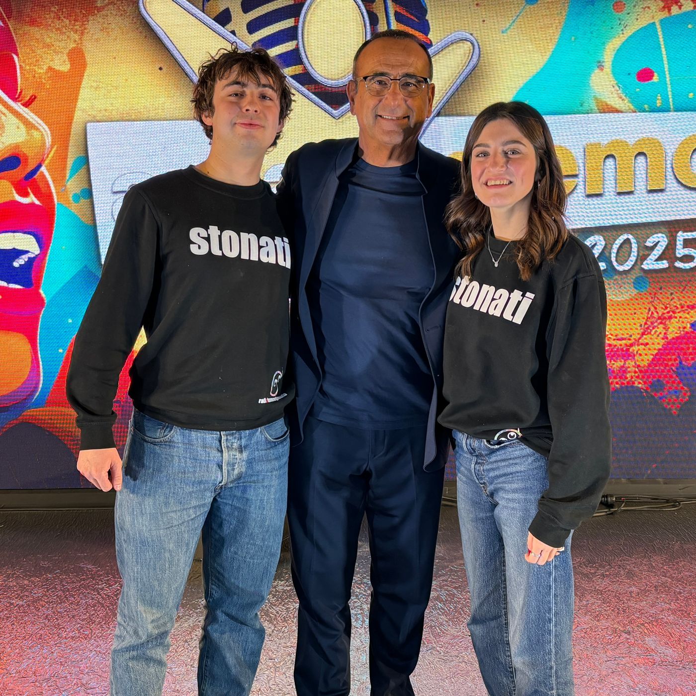 #Sanremo Anche Carlo Conti è senza pass!