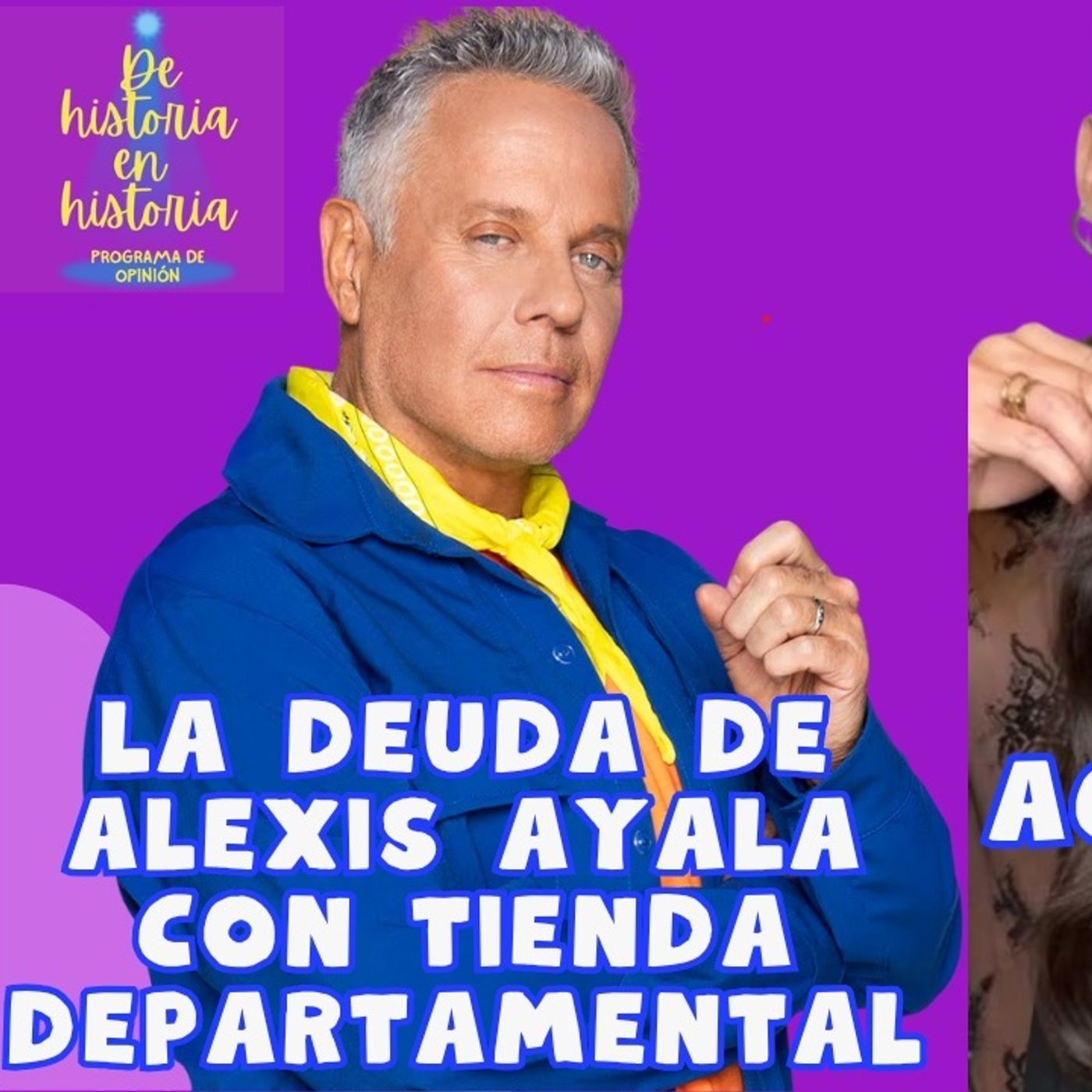 Alexis Ayala demandado por deuda
