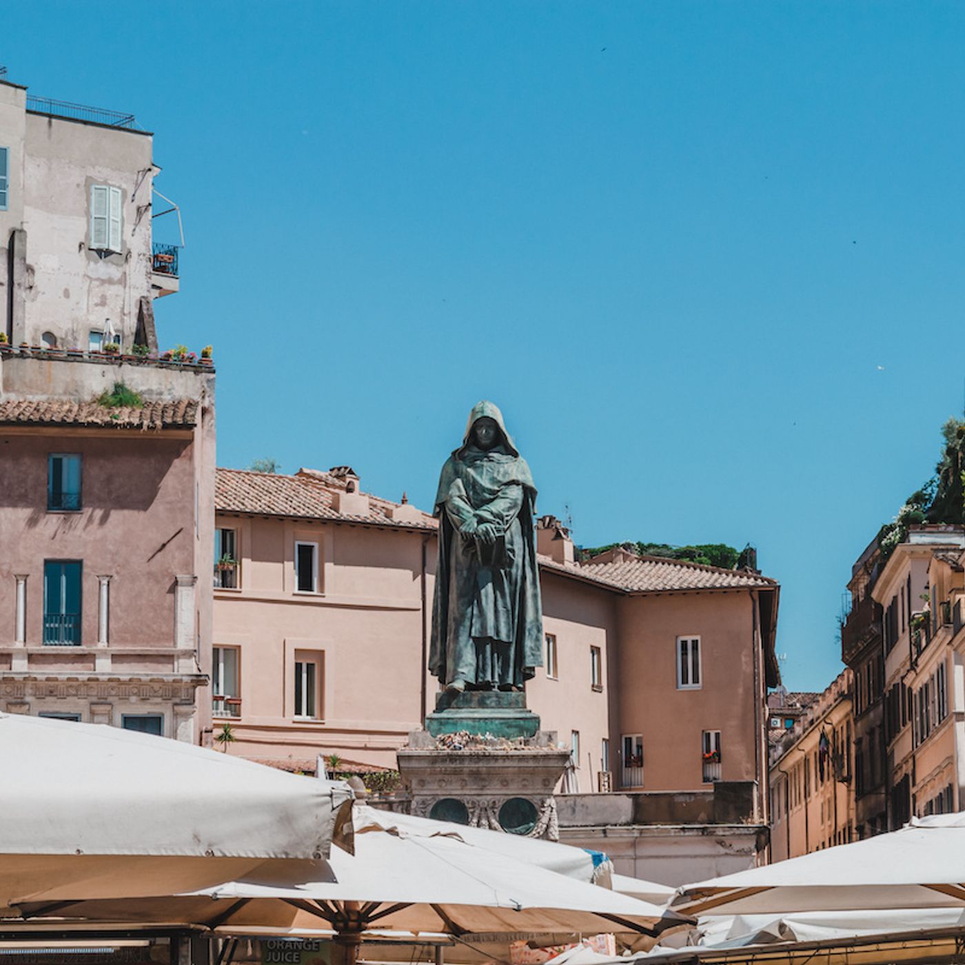 L'ombra di Filippo a Campo de Fiori