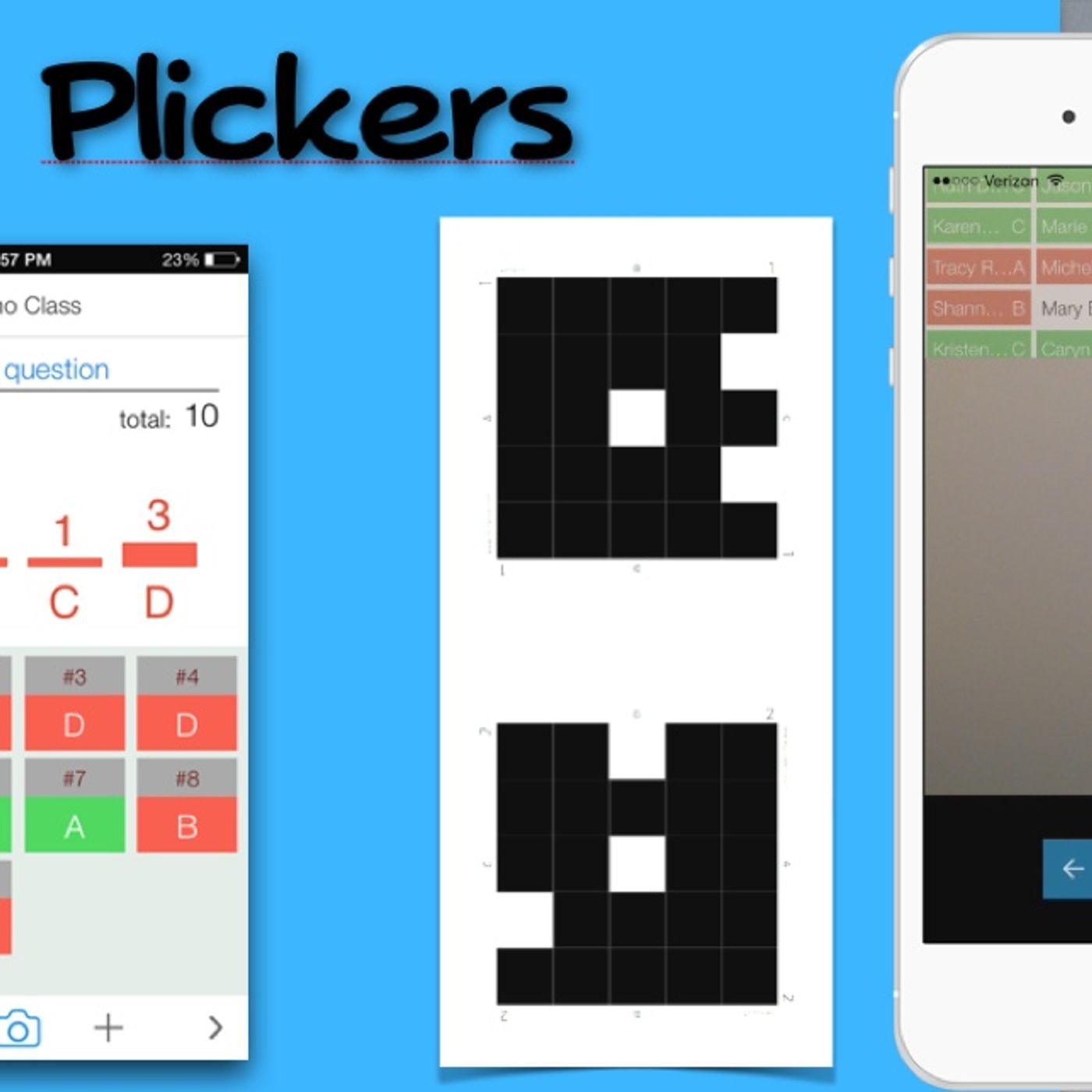 María Melero's plickers podcast