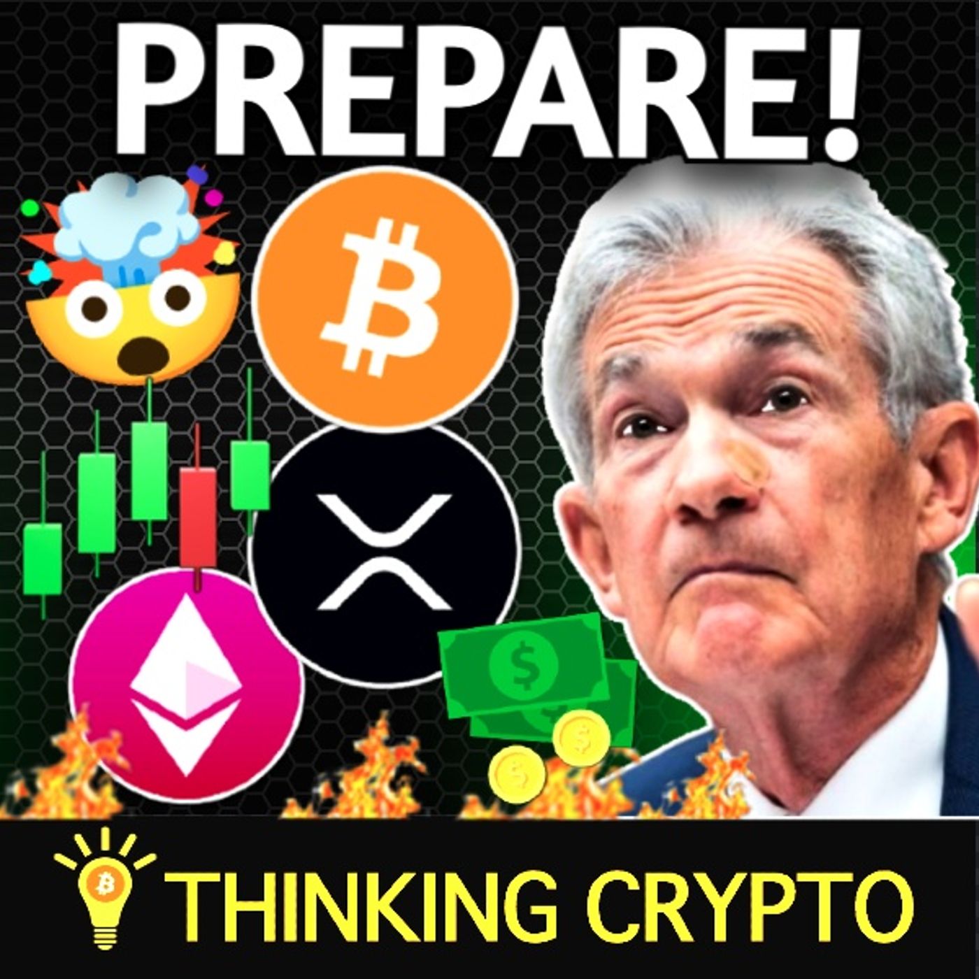 WILL FED JEROME POWELL PUMP CRYPTO TOMORROW? BIG XRP, CHAINLINK, & XLM NEWS!