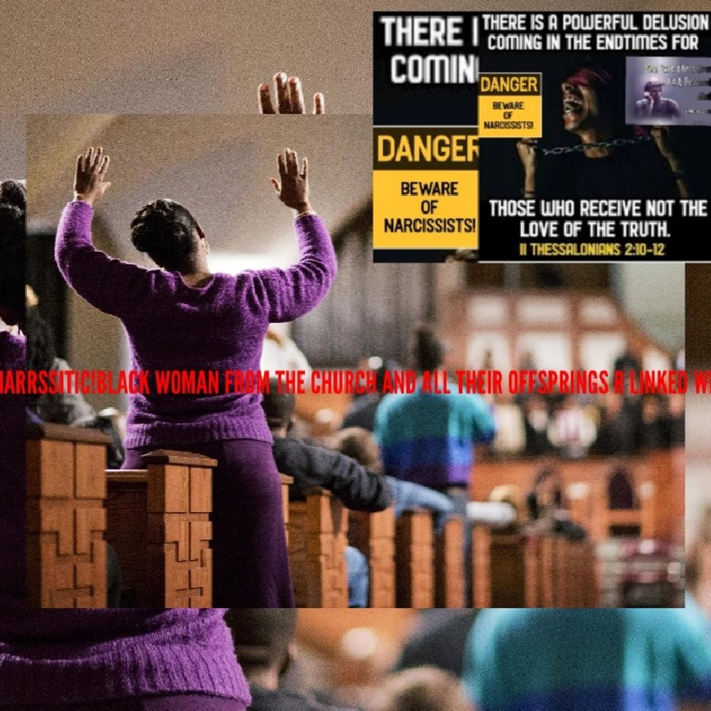 P.3-NARRSSITIC BLACK MOTHER'S FROM THE CHURCH AND ALL THEIR OFFSPRINGS R LINKED WITH DEMONS! episode artwork