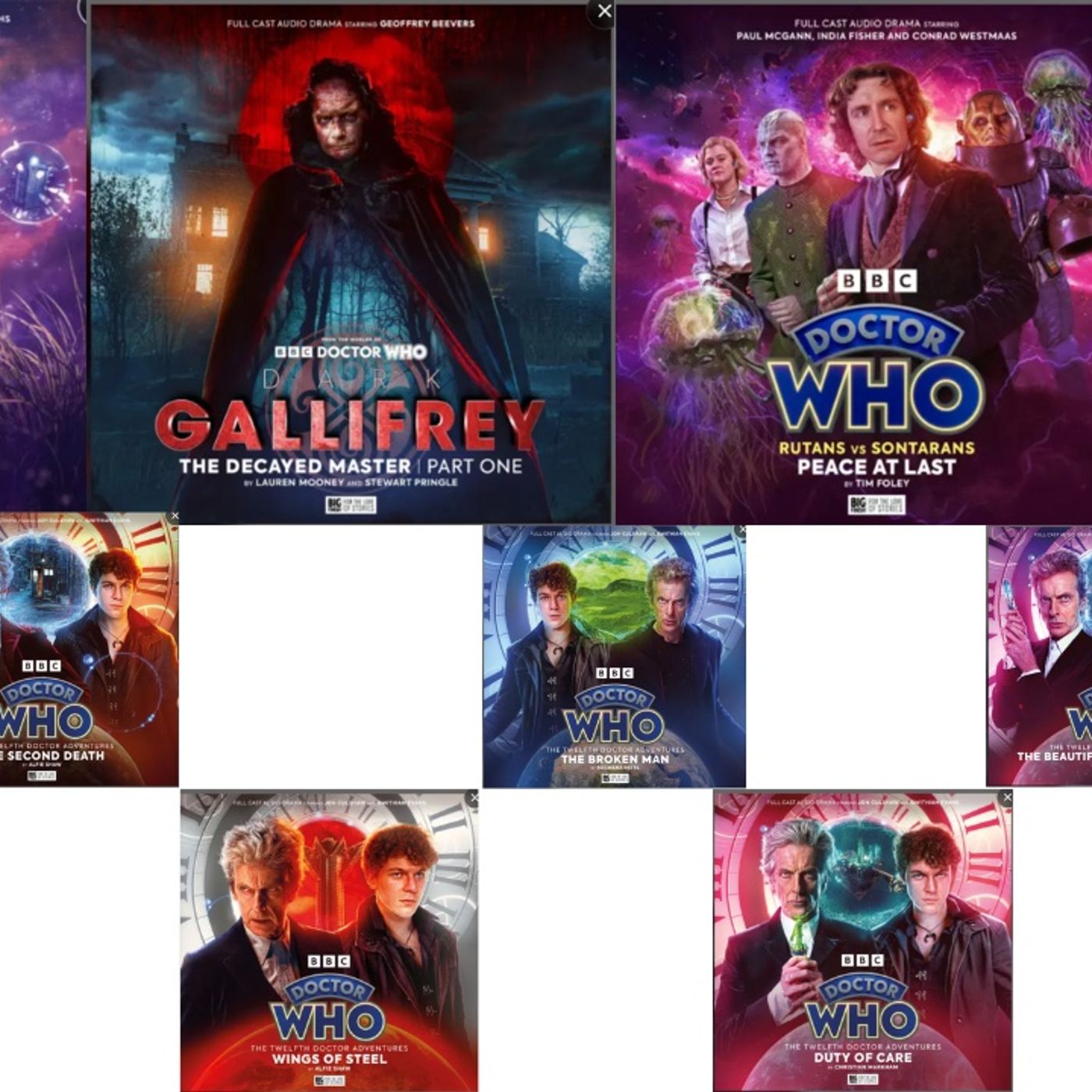 Big Finish July 2026 Release Dates episode artwork