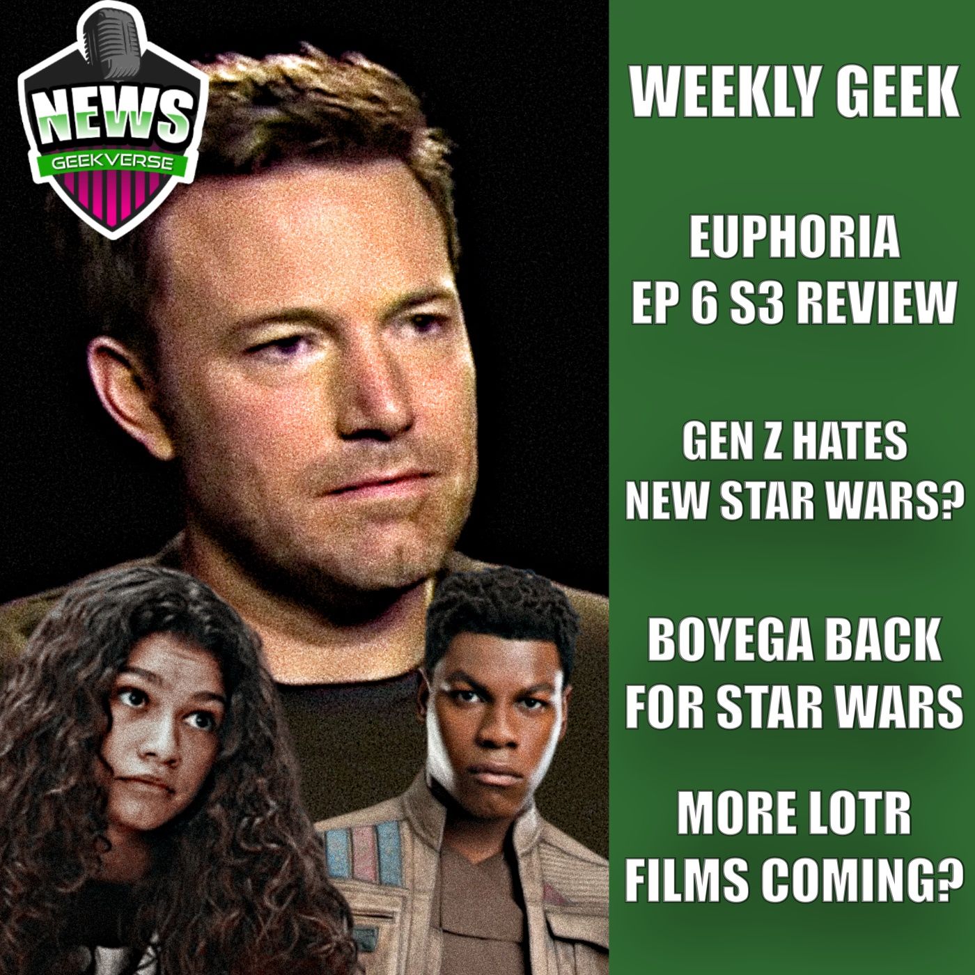 Gen Z VS Star Wars, More Lord The Rings Film Coming? : Weekly Geek FULL EPISODE