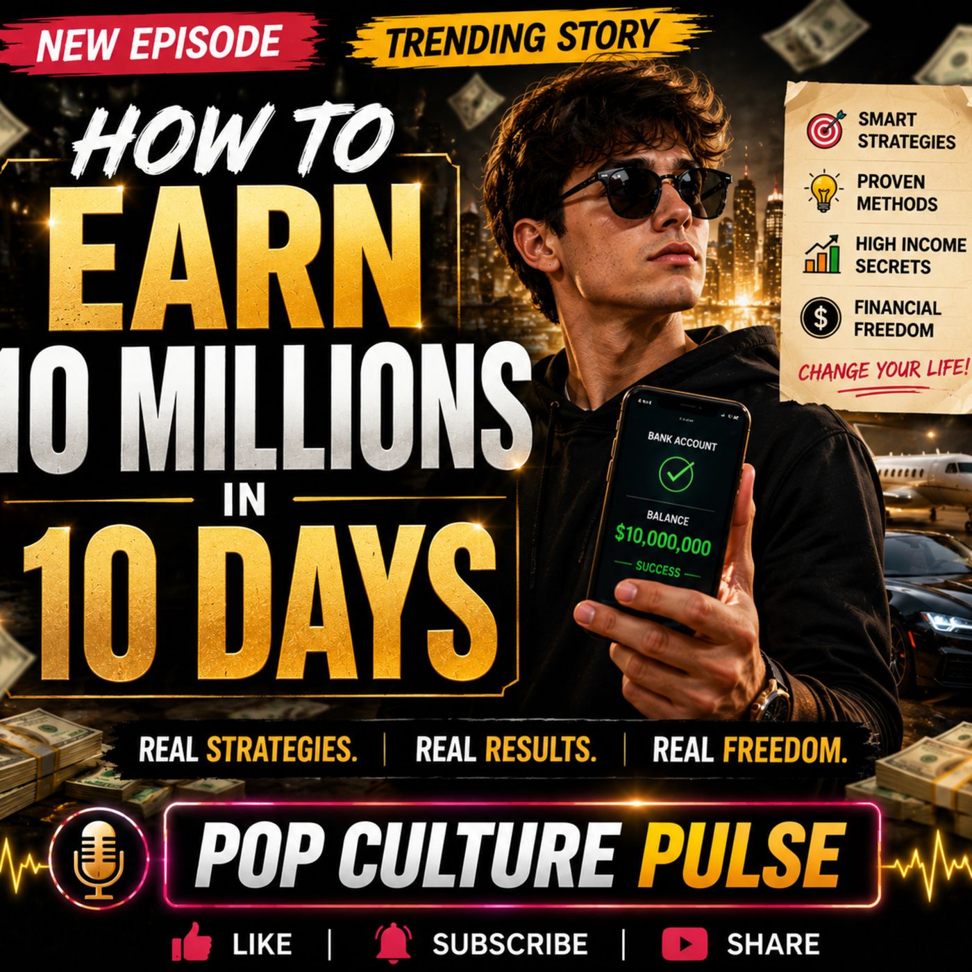 How To Earn 10 Millions in 10 Days episode artwork