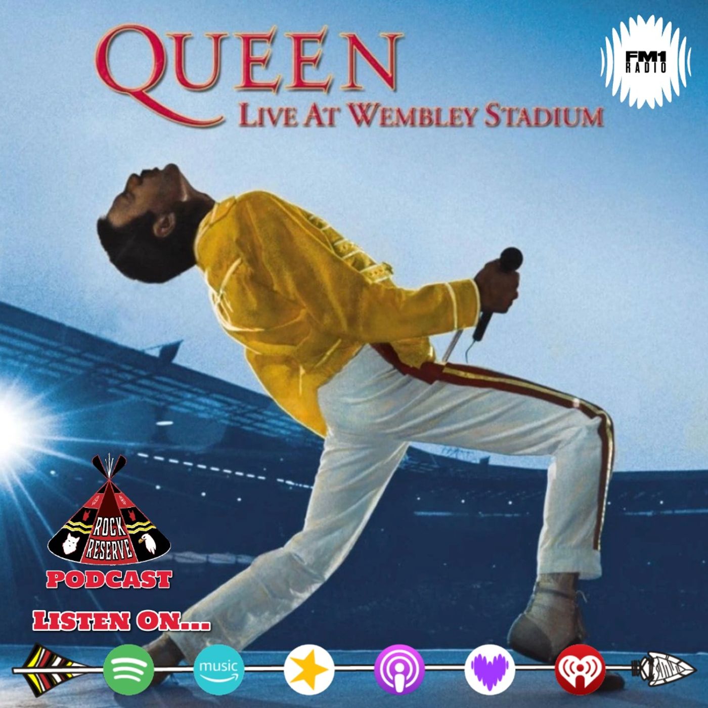 Queen "Live At Wembley Stadium" episode artwork