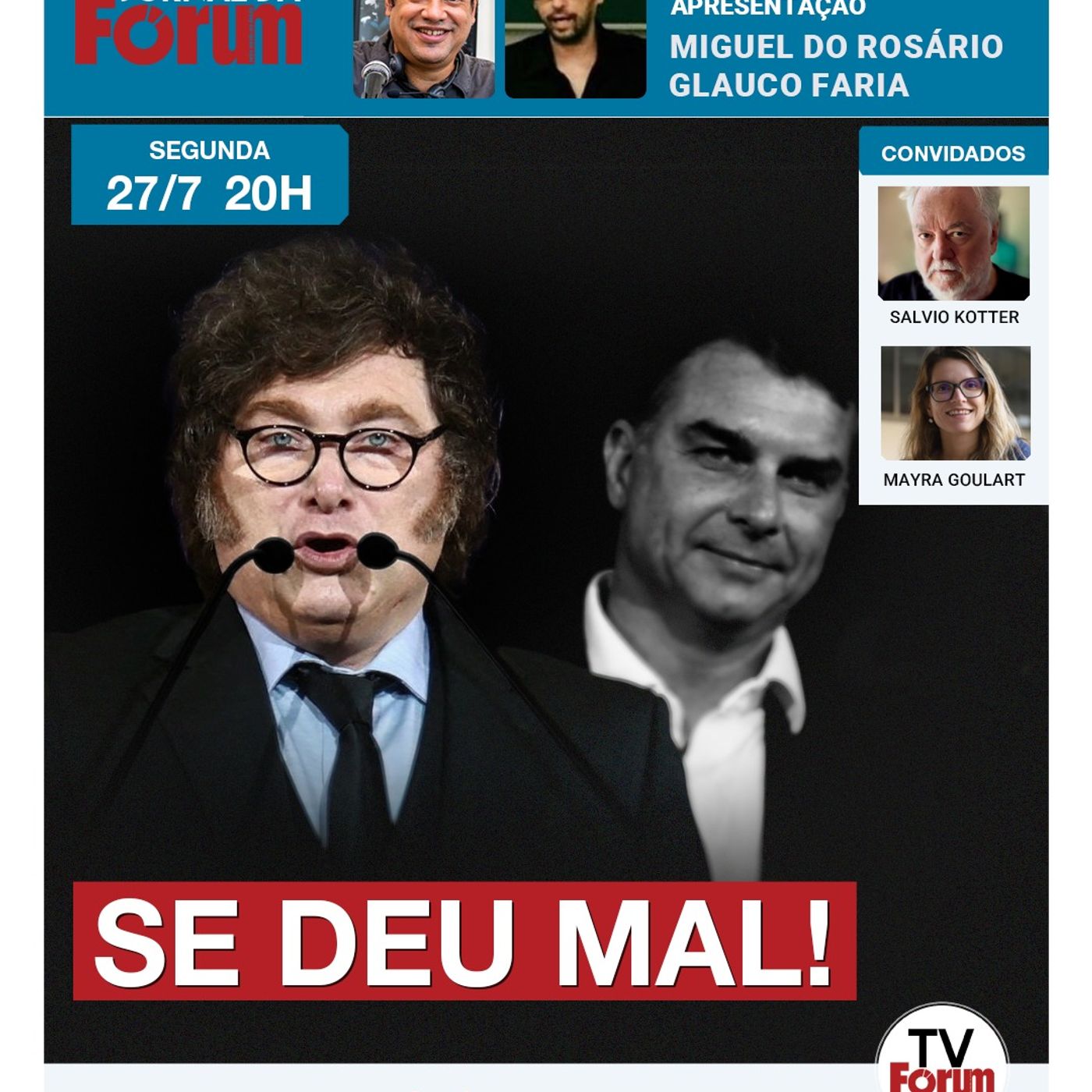 Milei é denunciado na Argentina por financiar ato partidário no Brasil com verba pública episode artwork
