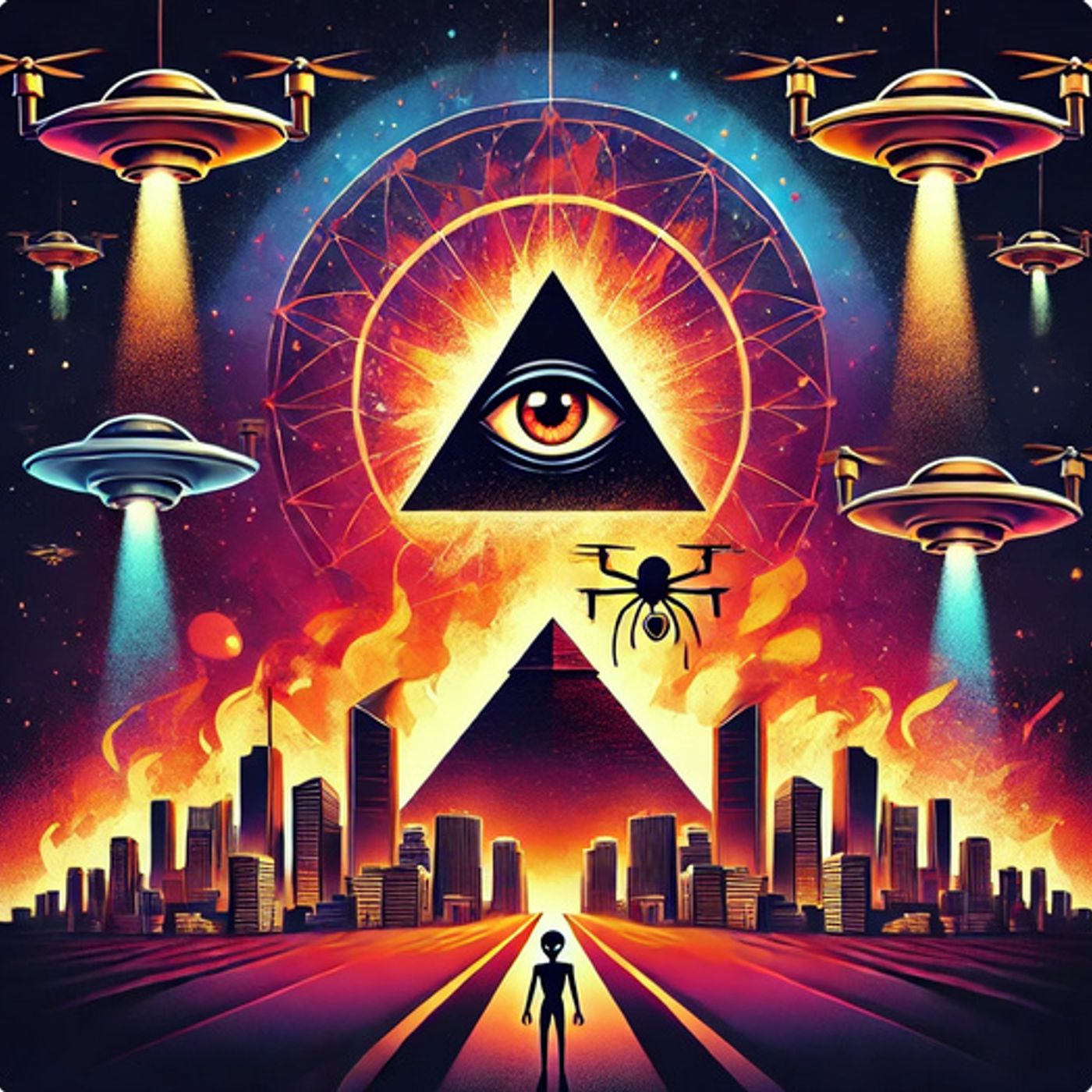Conspiracy, Current Events, LA Fires - Heidi Popp - Typical Skeptic #1742 episode artwork