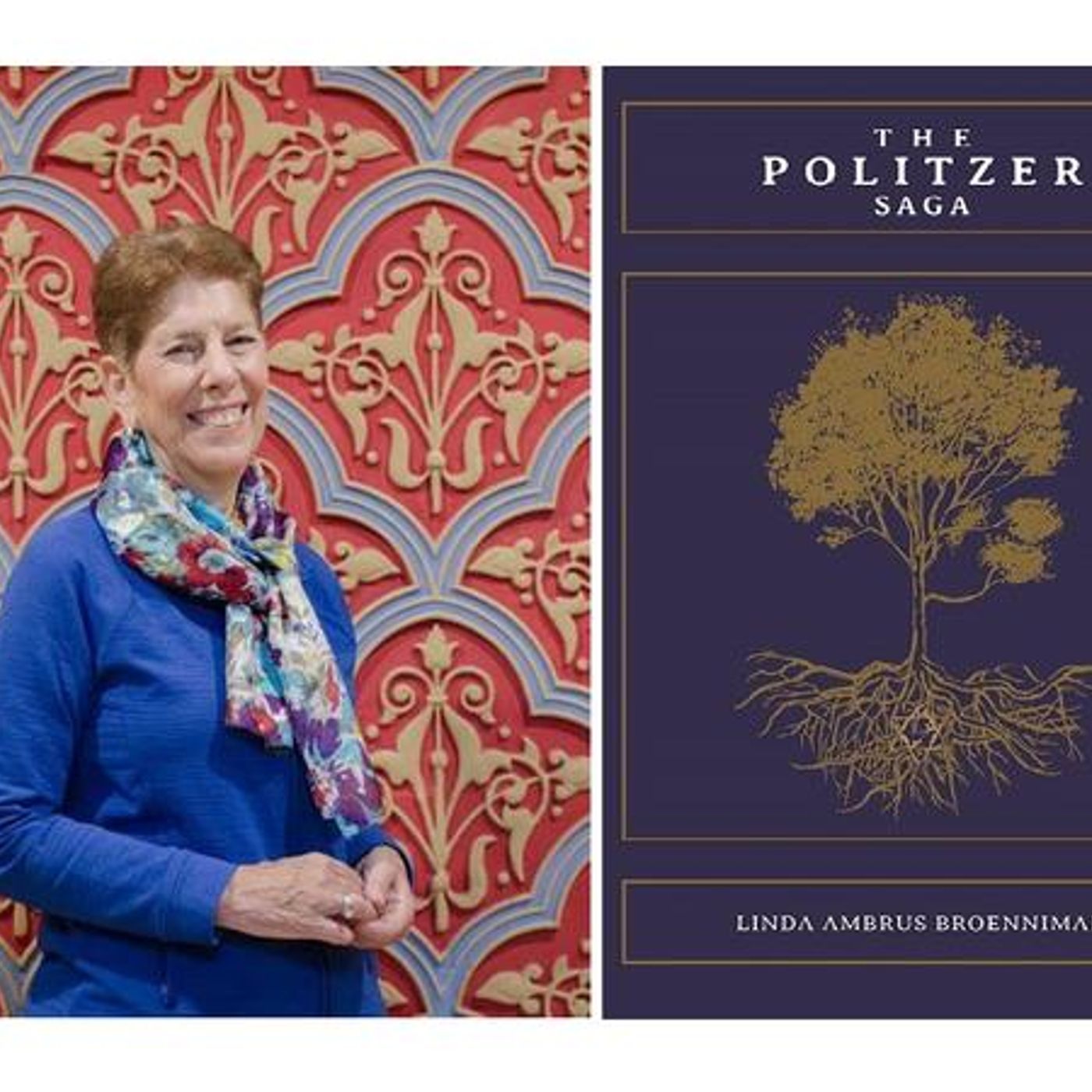 Author Linda A. Broenniman discusses THE POLITZER SAGA on #ConversationsLIVE episode artwork