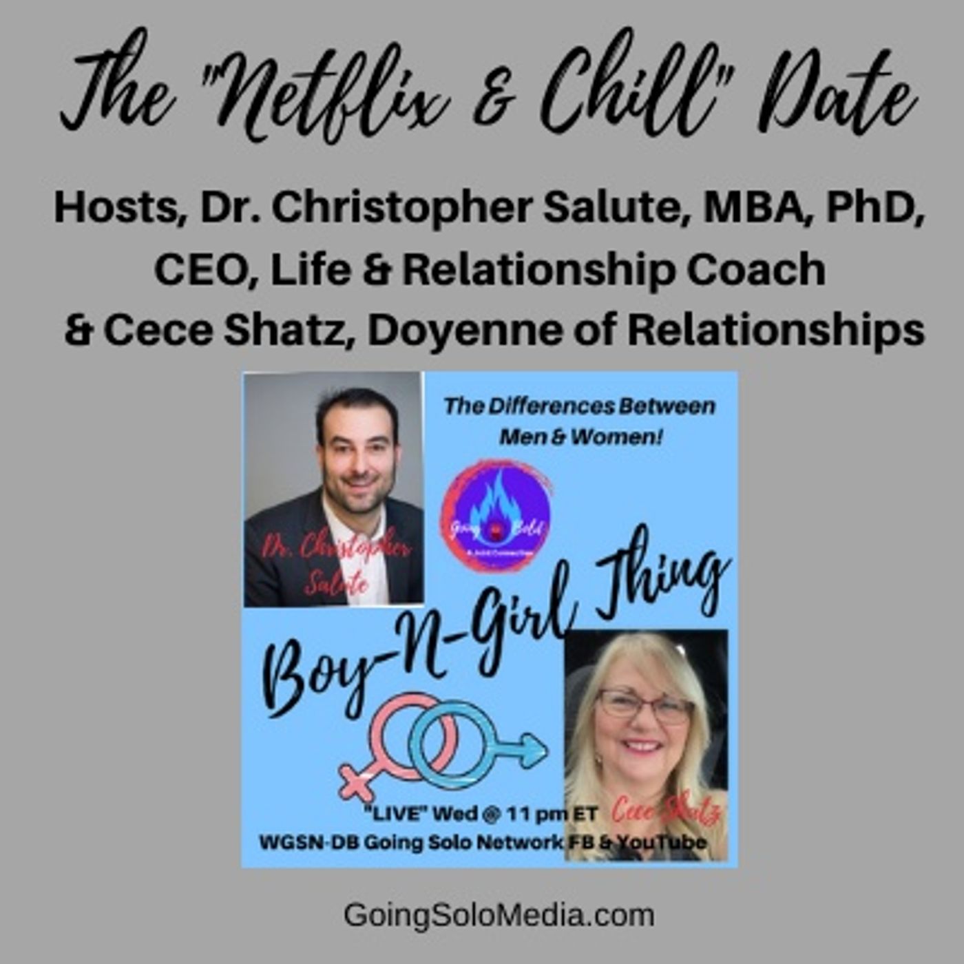 Going Solo Network Radio, TV & Podcasts (WGSN-DB) - #1 Singles Talk Network