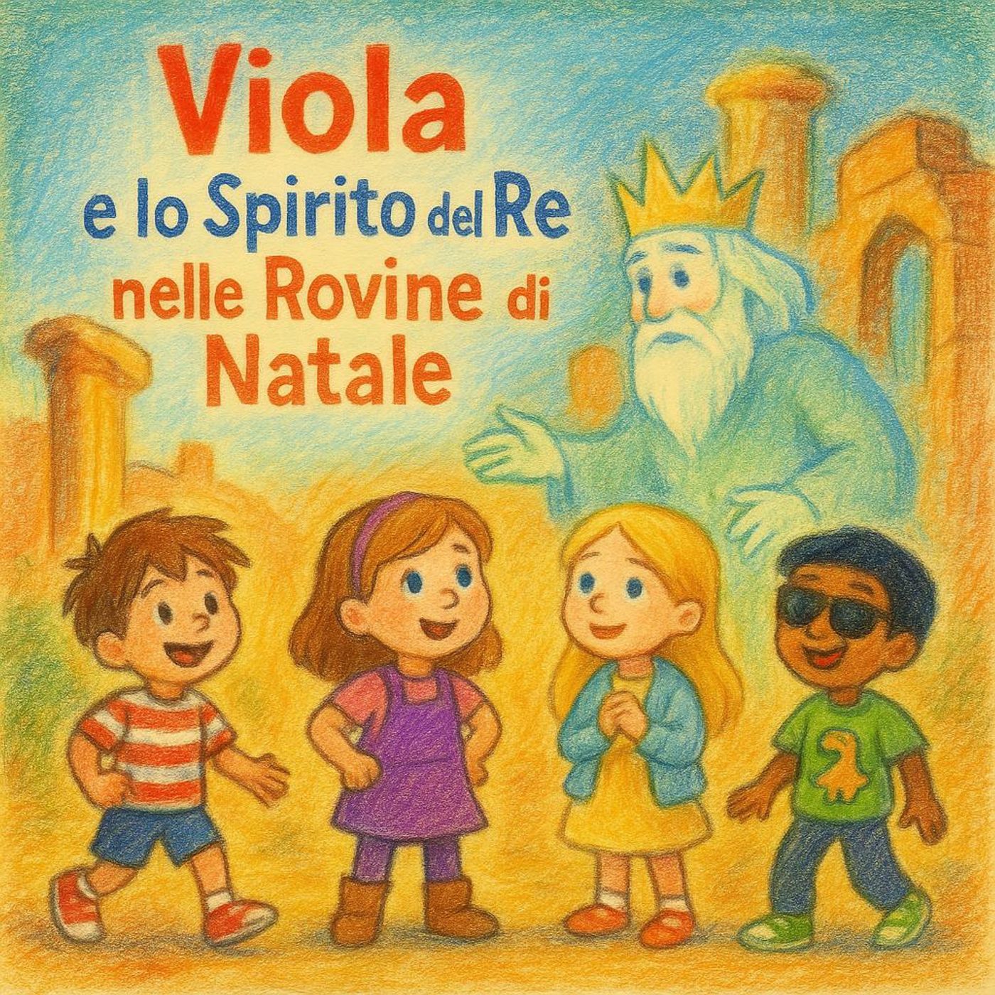 Viola e lo Spirito del Re nelle Rovine di Natale