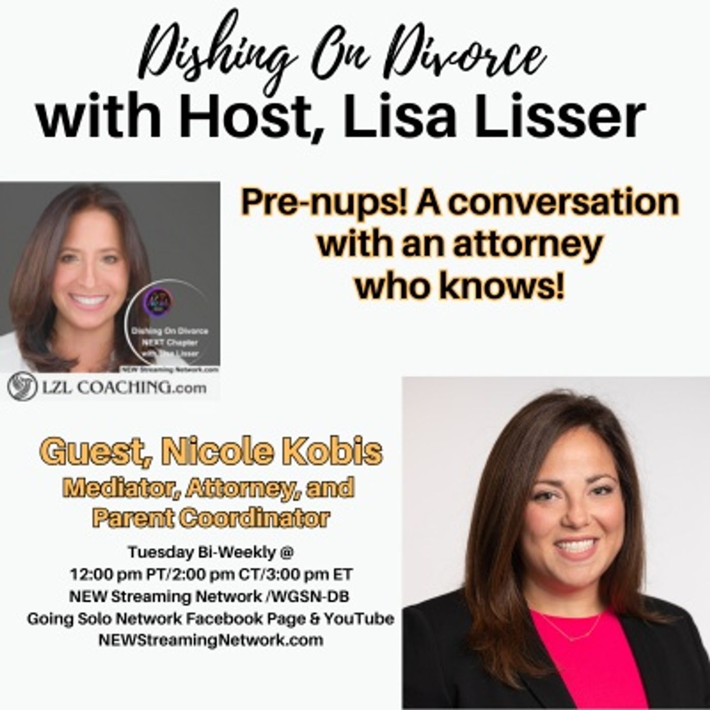 Pre-nups! A Conversation with an Attorney Who Knows! Nicole Kobis Esq_