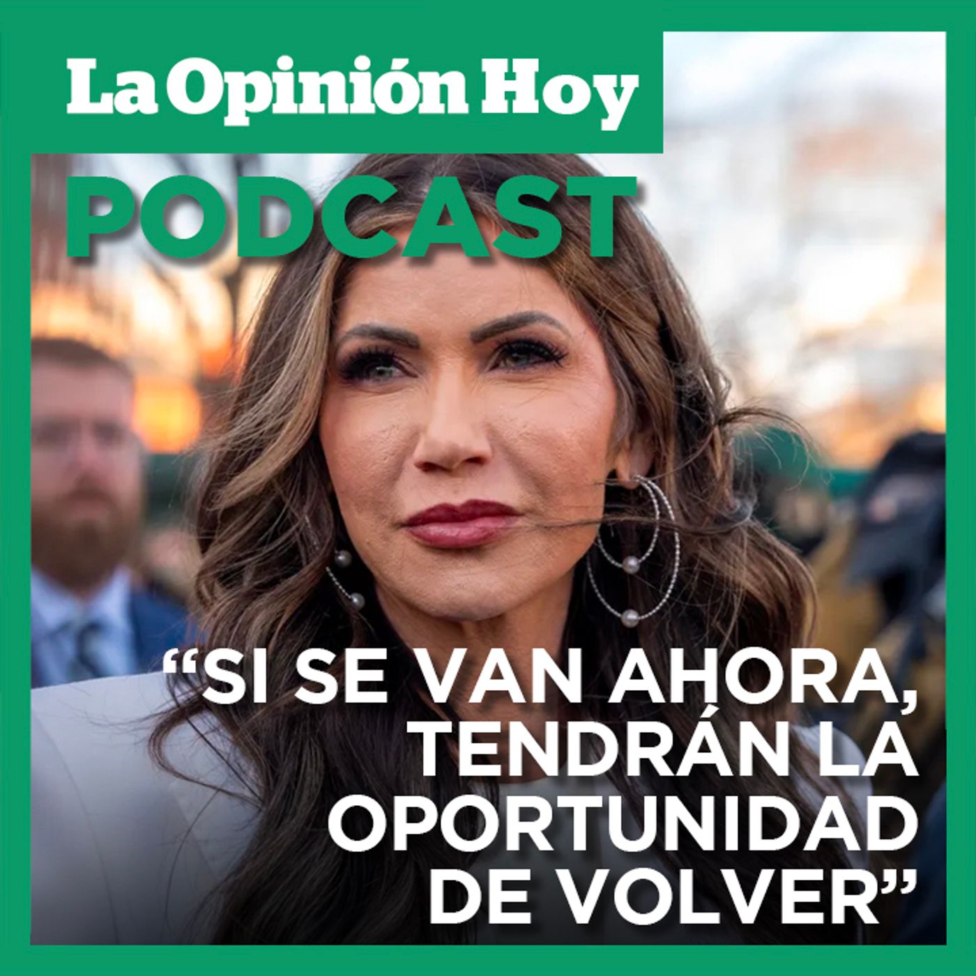 Mensaje a indocumentados para autodeportación.