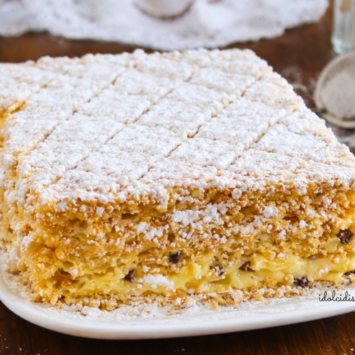 Millefoglie con crema pasticcera e gocce di cioccolato episode artwork