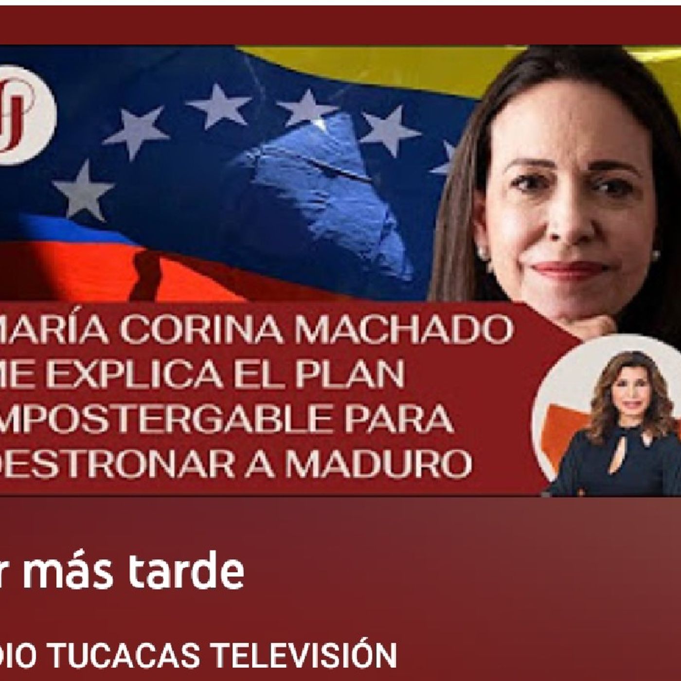 María Corina Machado me explica el impostergable plan para destronar a Maduro EP. 49 _venezuela(M4A_128K).m4a