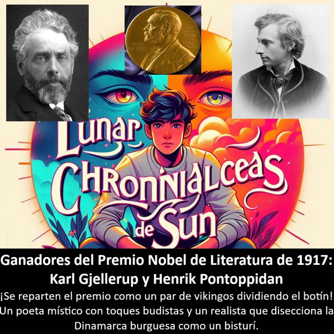 Premio Nobel de 1917 - Karl Gjellerup & Henrik Pontoppidan (Dinamarca) – Novela psicológica y social. episode artwork