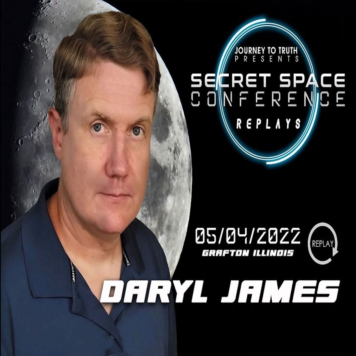 Daryl James' presentation at the Secret Space Conference on 5/4/22 in Grafton, IL episode artwork