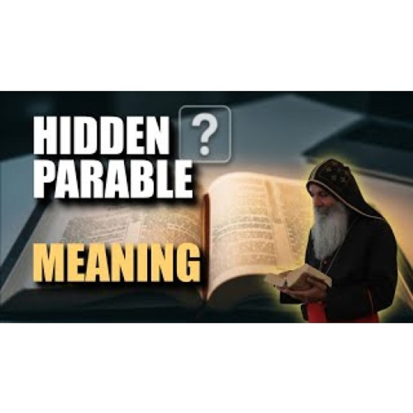 Bishop Mar Mari _ Teaching on Matthew 13_1-23 _ The Parable of the Sower Explained