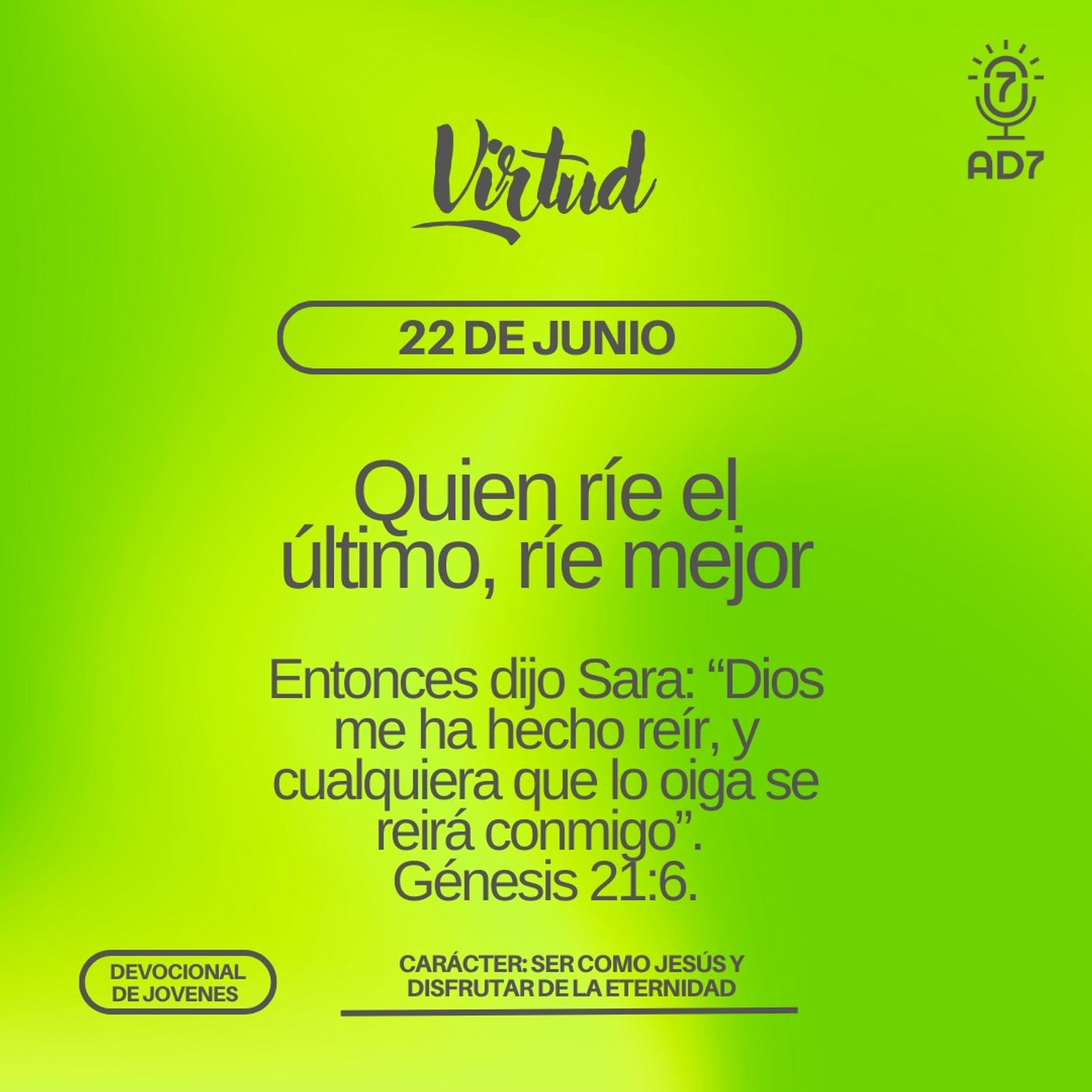 AD7 Devocional - Diferente / Inverso