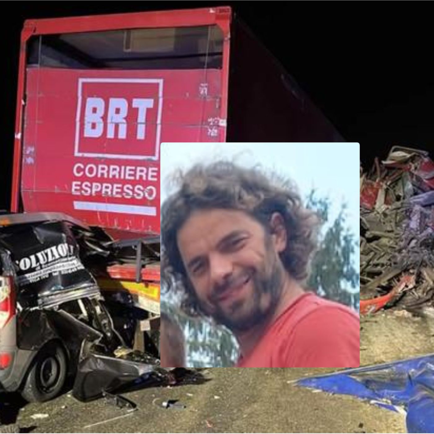 Tamponato da un camion e spinto contro un altro mezzo: morto 48enne