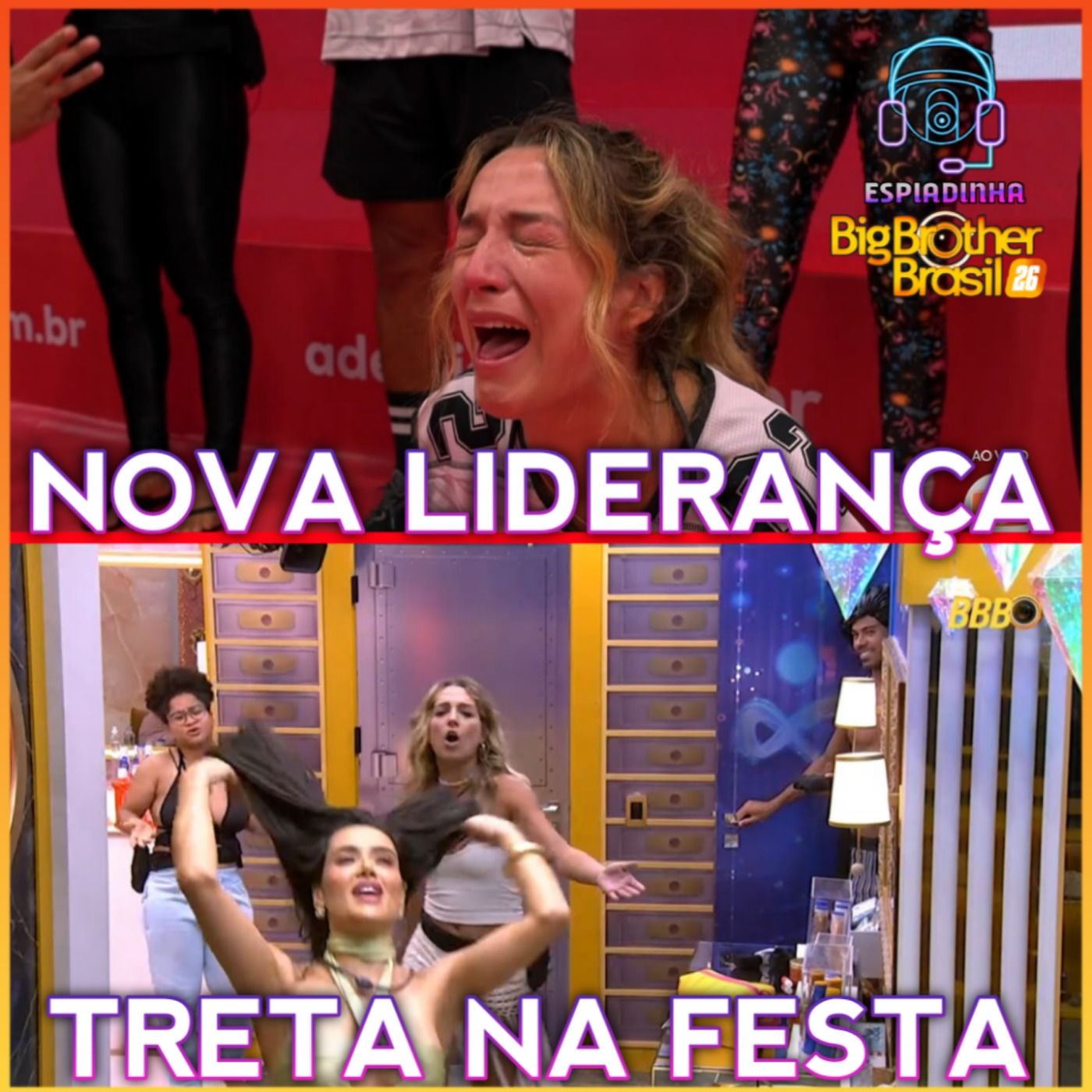 SAMIRA É A NOVA LÍDER + PAREDÃO FALSO + TRETA NA FESTA + SOLANGE XINGOU A SAMIRA | BBB 26