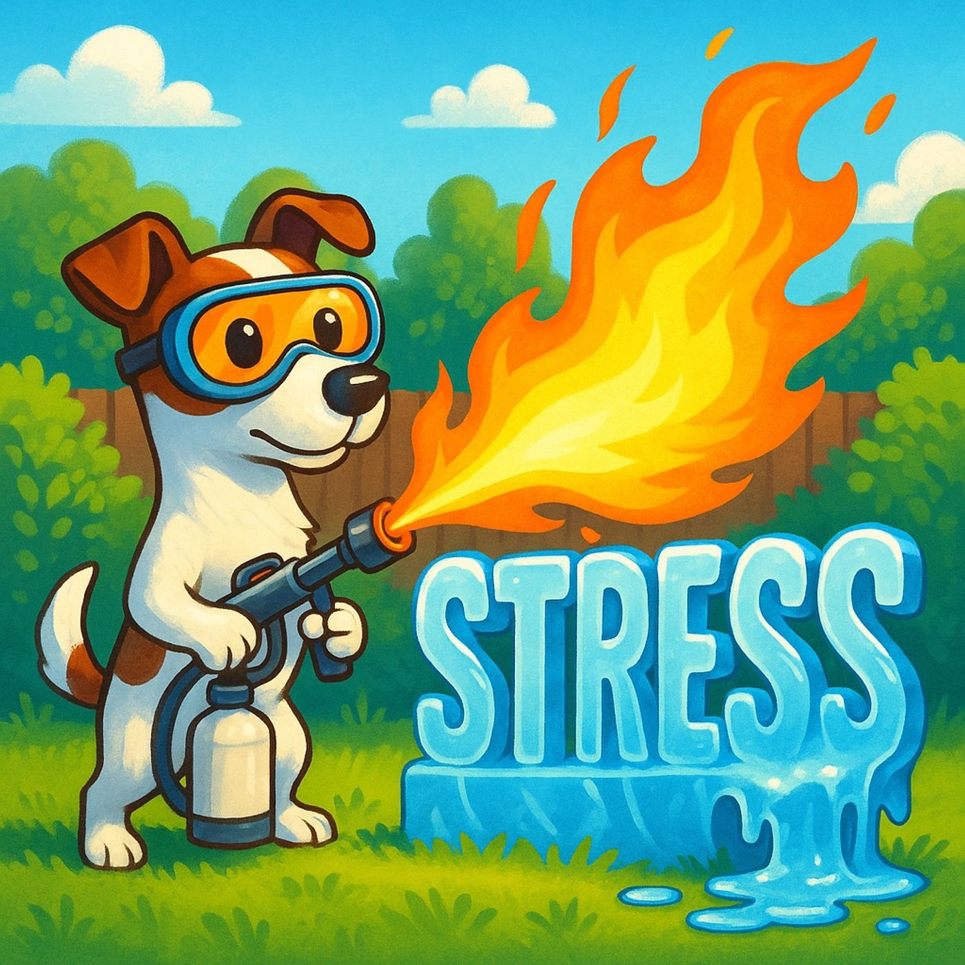 (no music) FLAME THROWER - Relaxation Hypnosis For Stress #242 - 19th June 2025