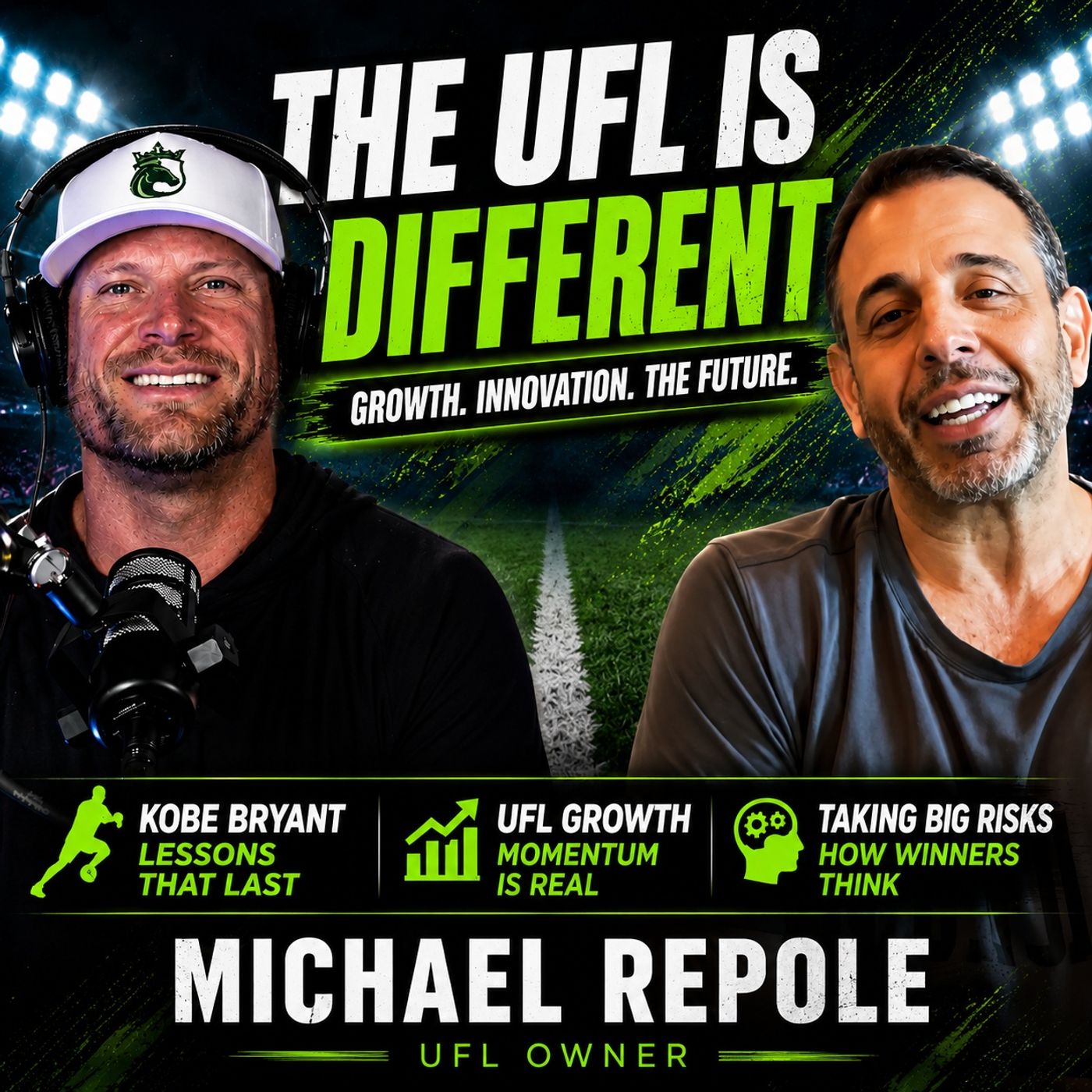 Michael Repole Talks UFL Growth, Kobe Bryant & Taking Big Risks episode artwork