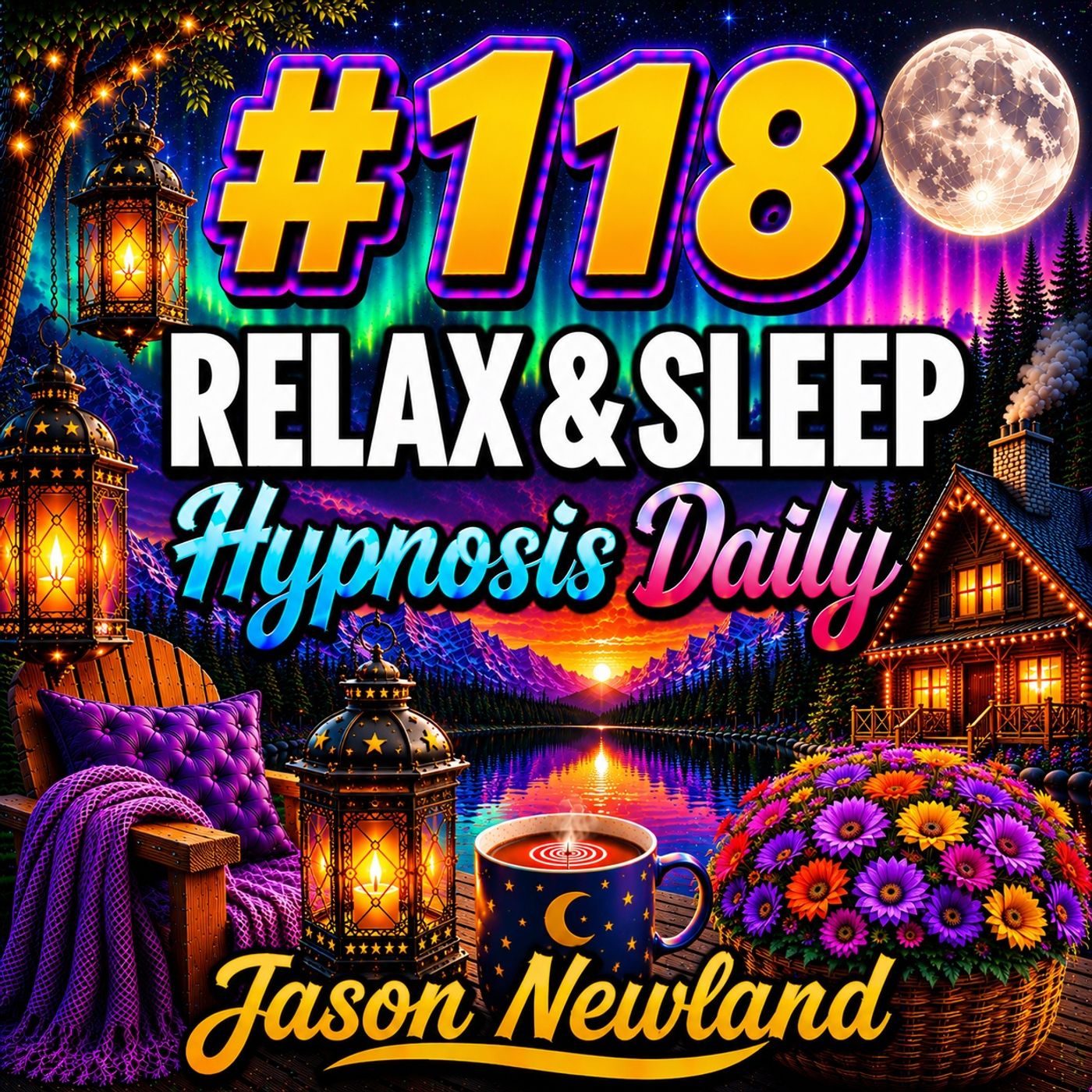 #118 Relax & Sleep Hypnosis Daily - RELAXING IMAGE (Jason Newland) episode artwork