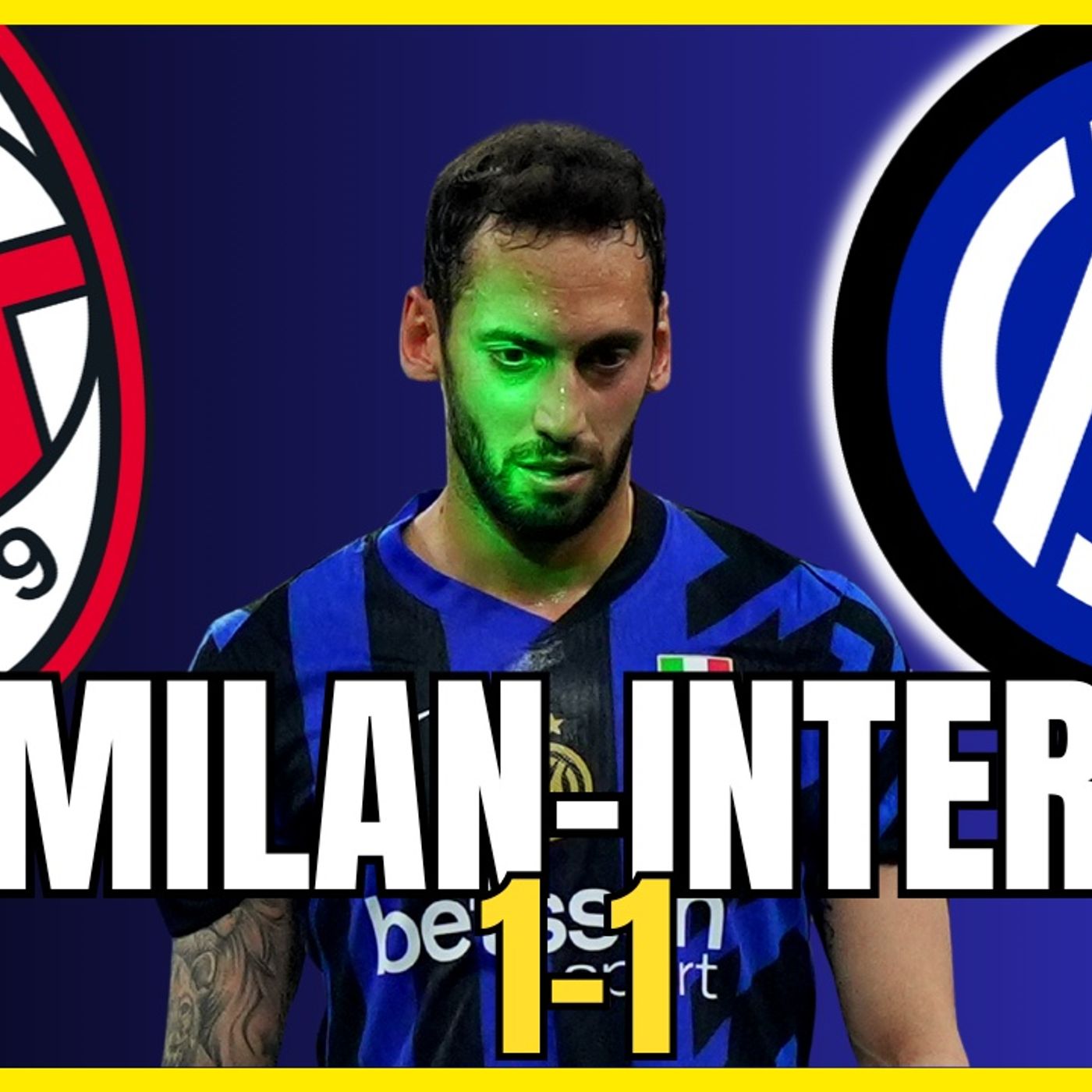 MILAN INTER 1-1: IL DERBY RESTA STREGATO! MA OGGI MERITAVAMO!