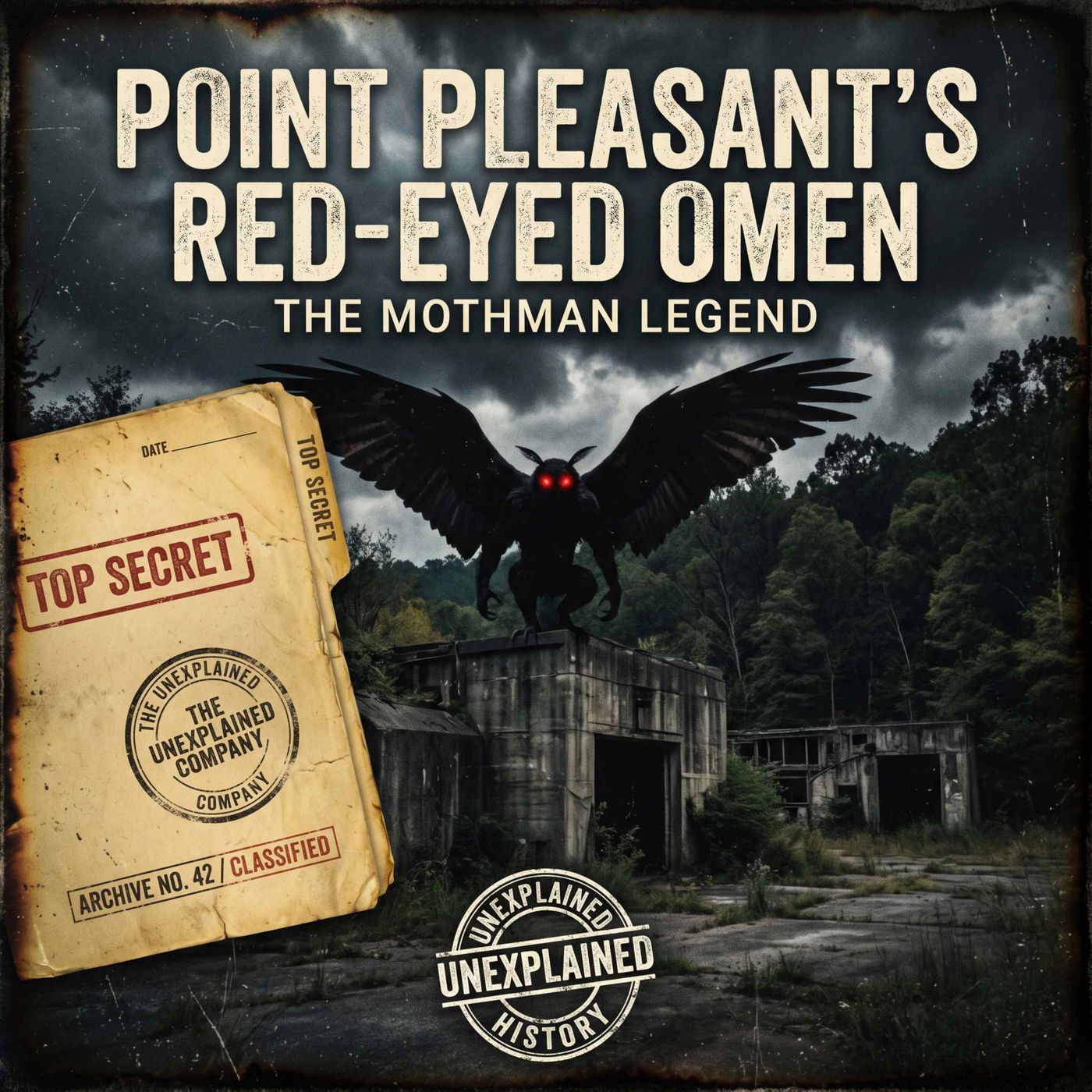 Point Pleasant’s Red-Eyed Omen: The Mothman Legend of West Virginia episode artwork
