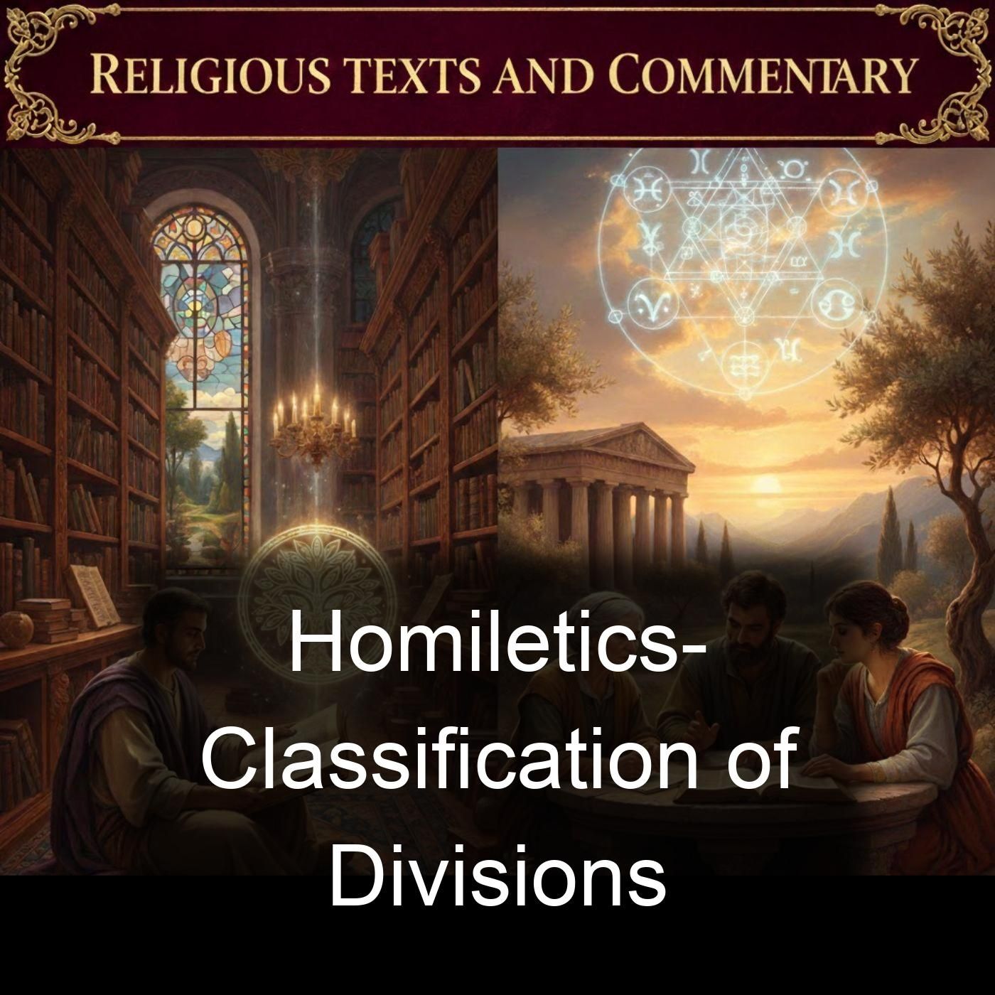 Homiletics- Classification of Divisions cover art