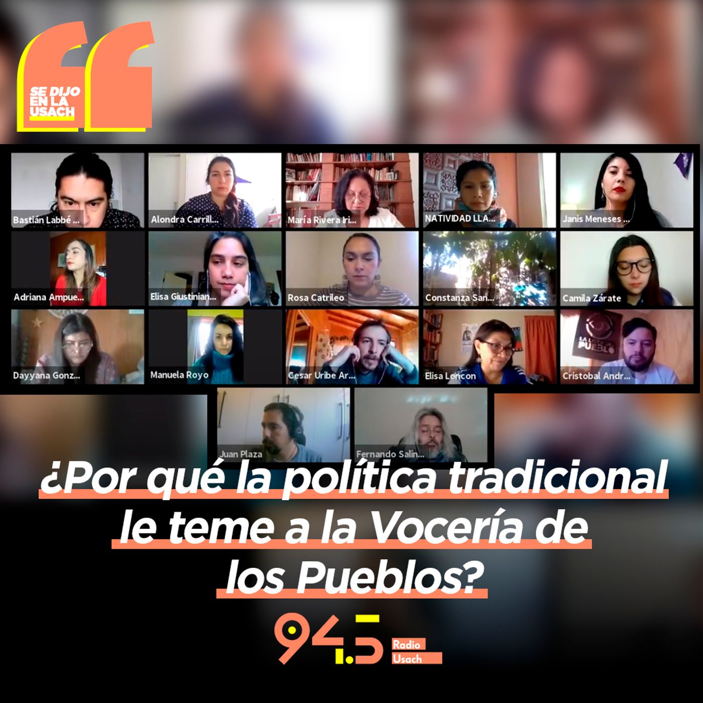 Se dijo en la Usach