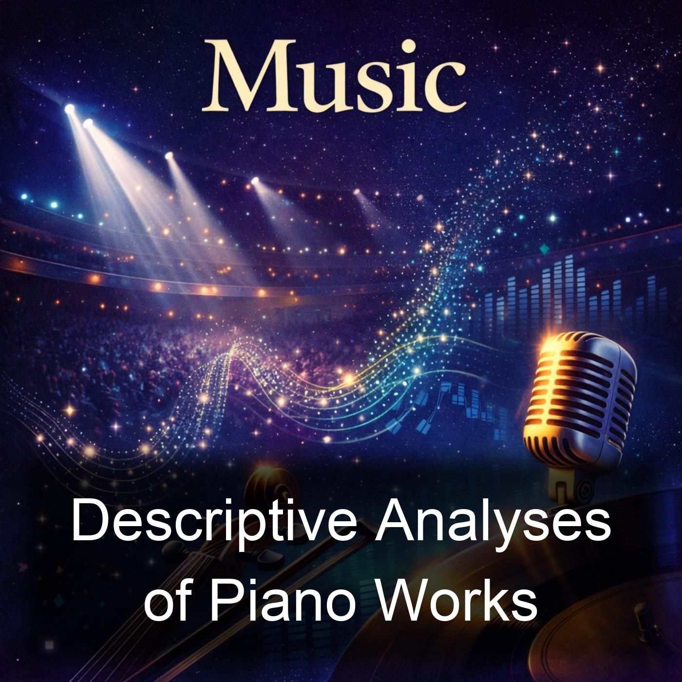 Descriptive Analyses of Piano Works cover art
